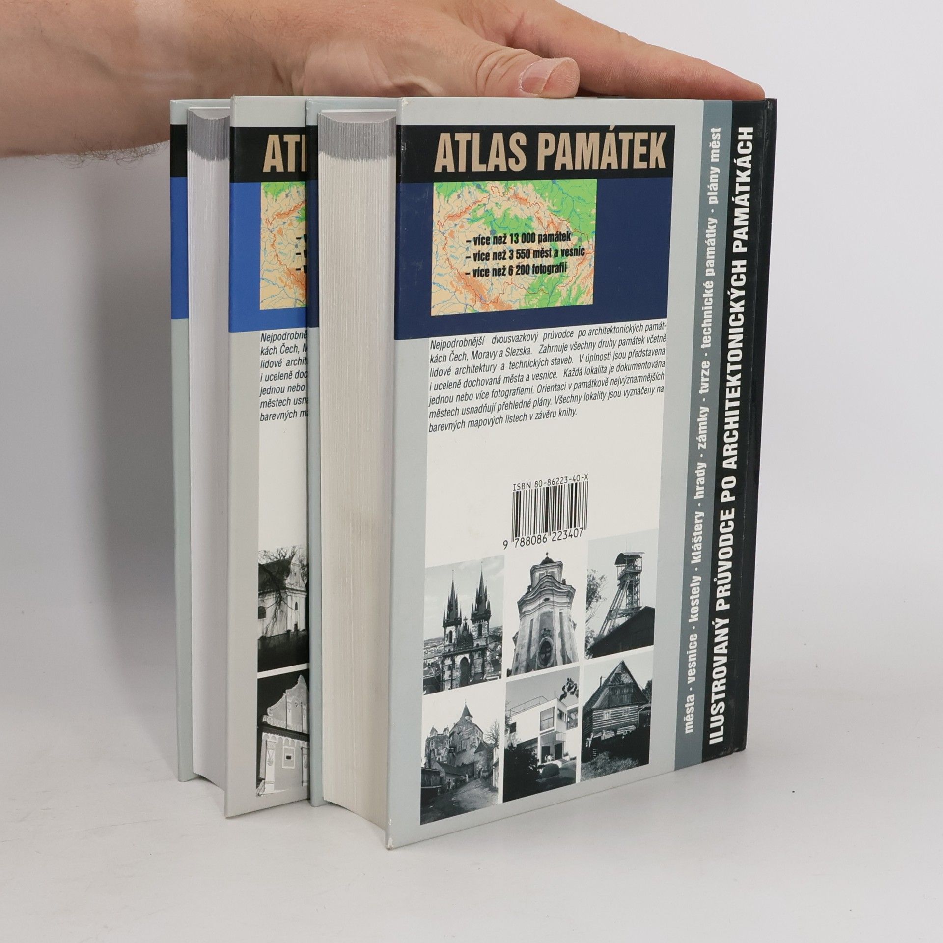 Karel Kuča Atlas památek. Česká republika 1-2, A-Ž