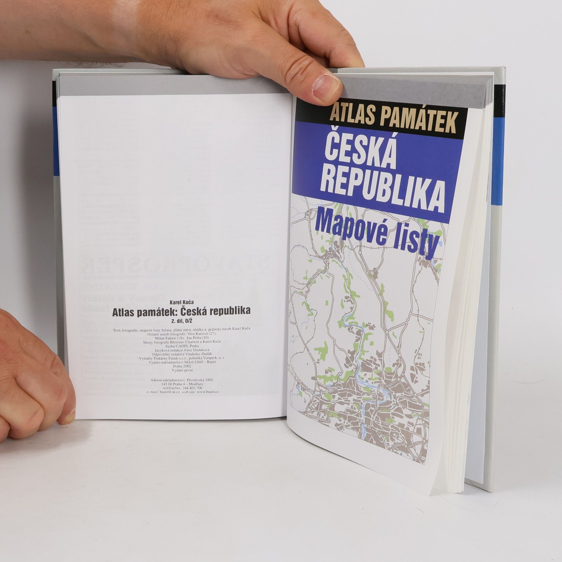 Karel Kuča Atlas památek. Česká republika 1-2, A-Ž