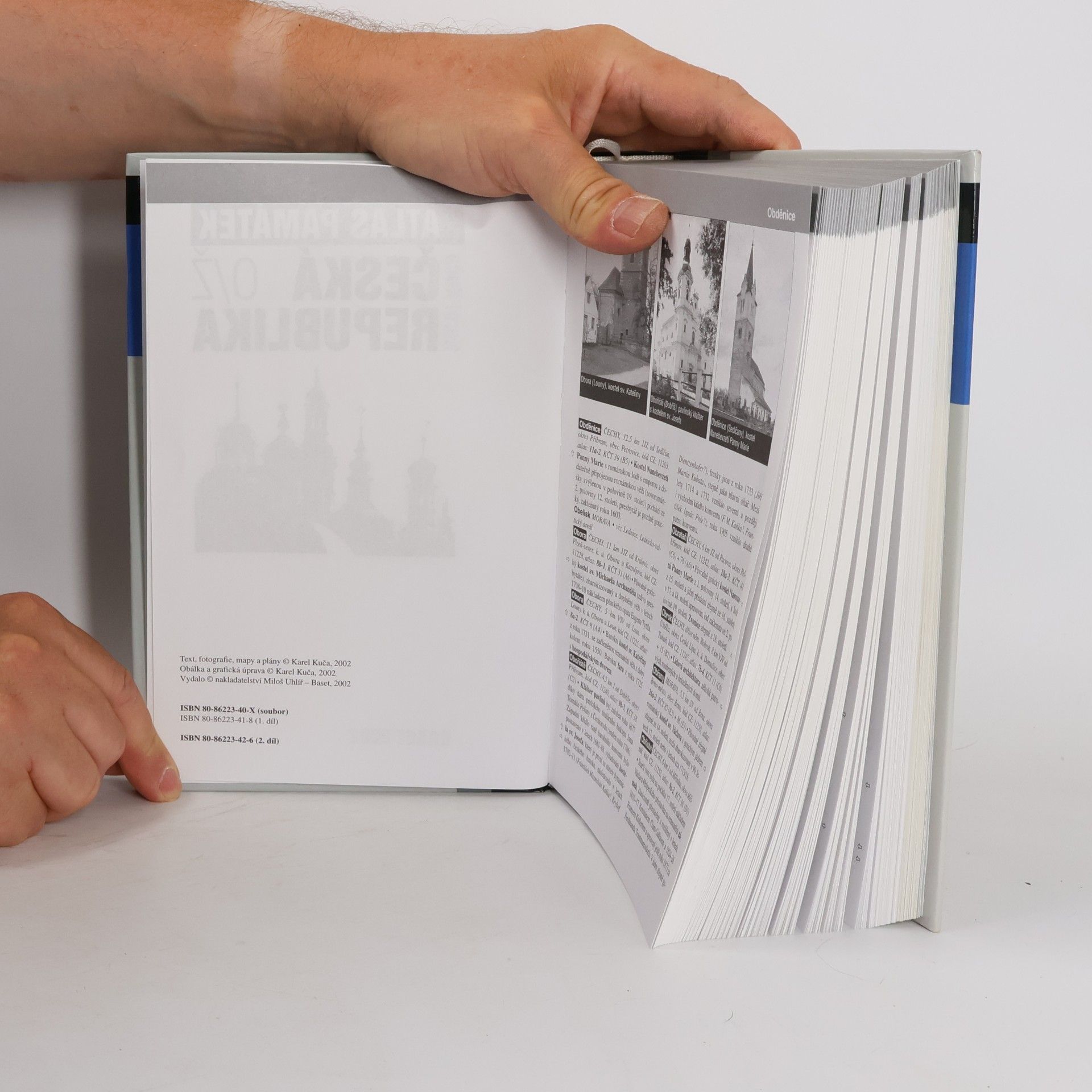 Karel Kuča Atlas památek. Česká republika 1-2, A-Ž