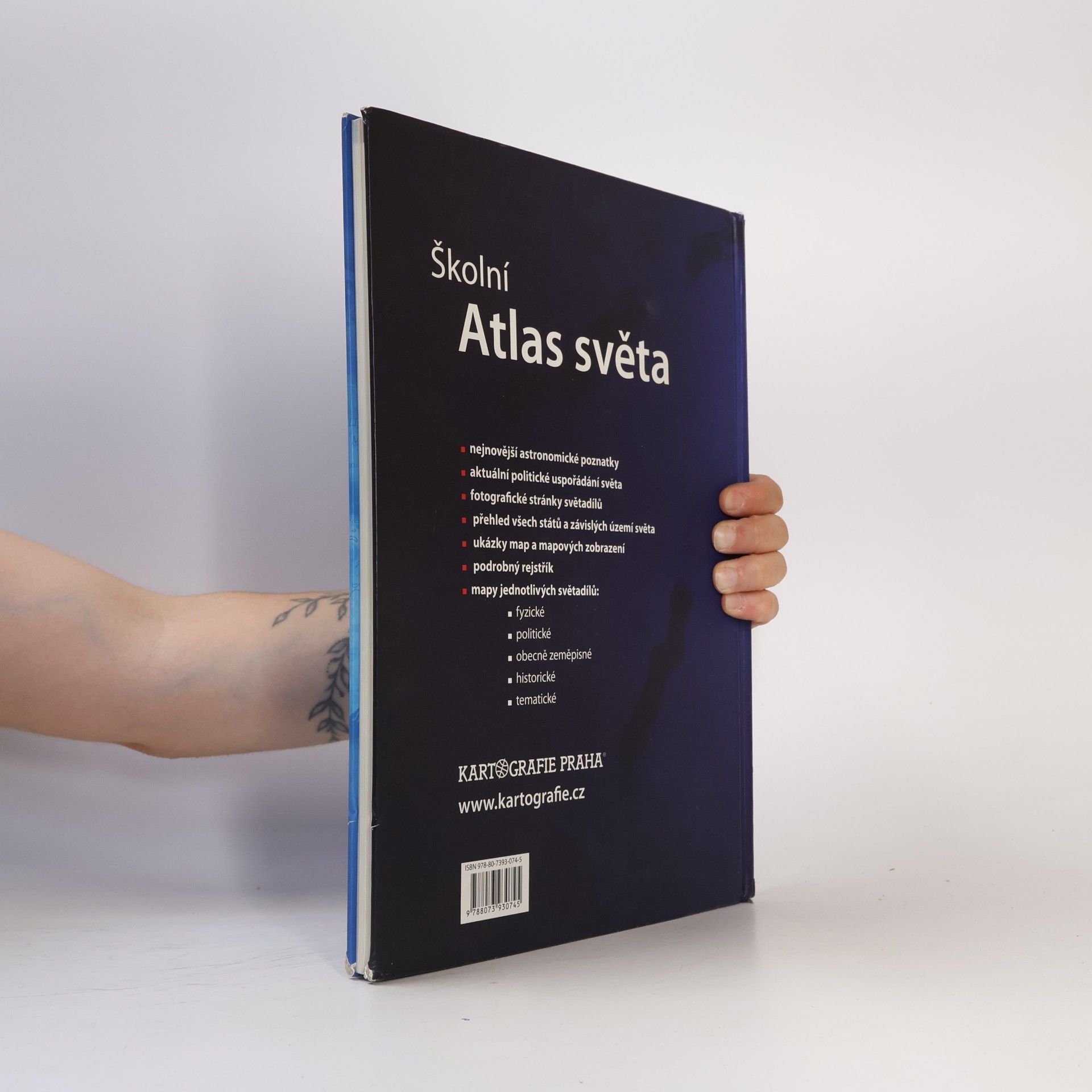 Kolektiv autorů Školní atlas světa