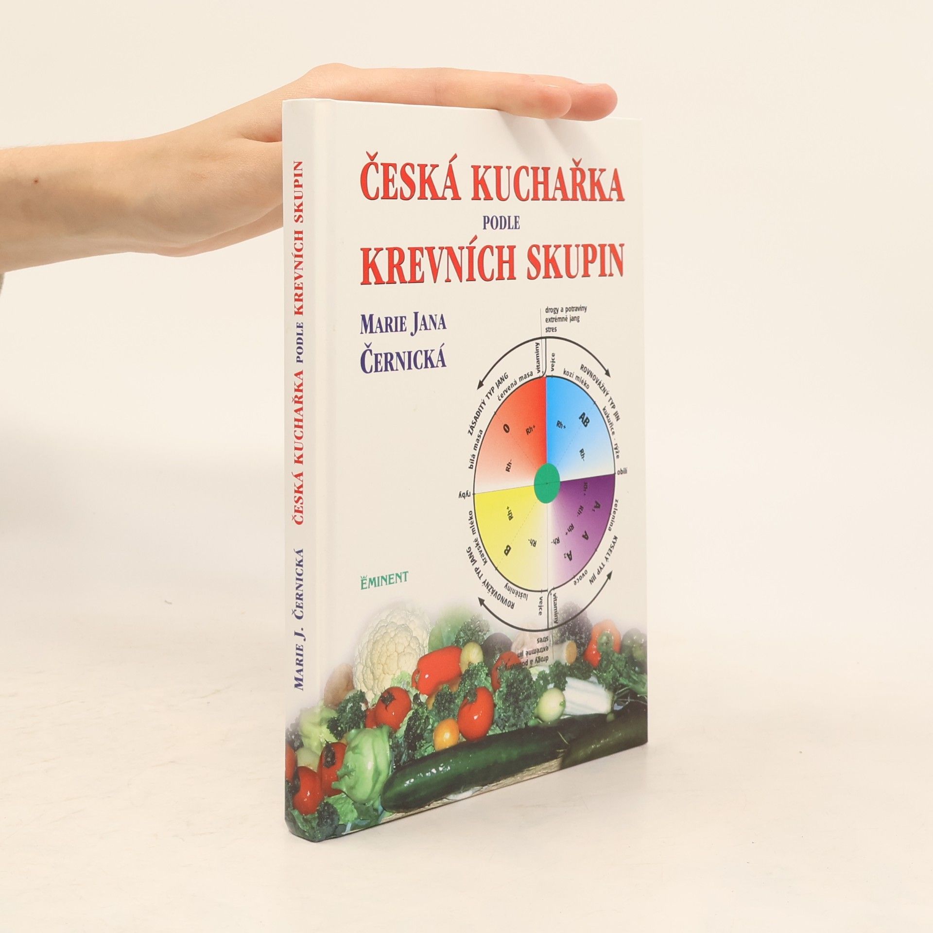 Marie Jana Černická Česká kuchařka podle krevních skupin