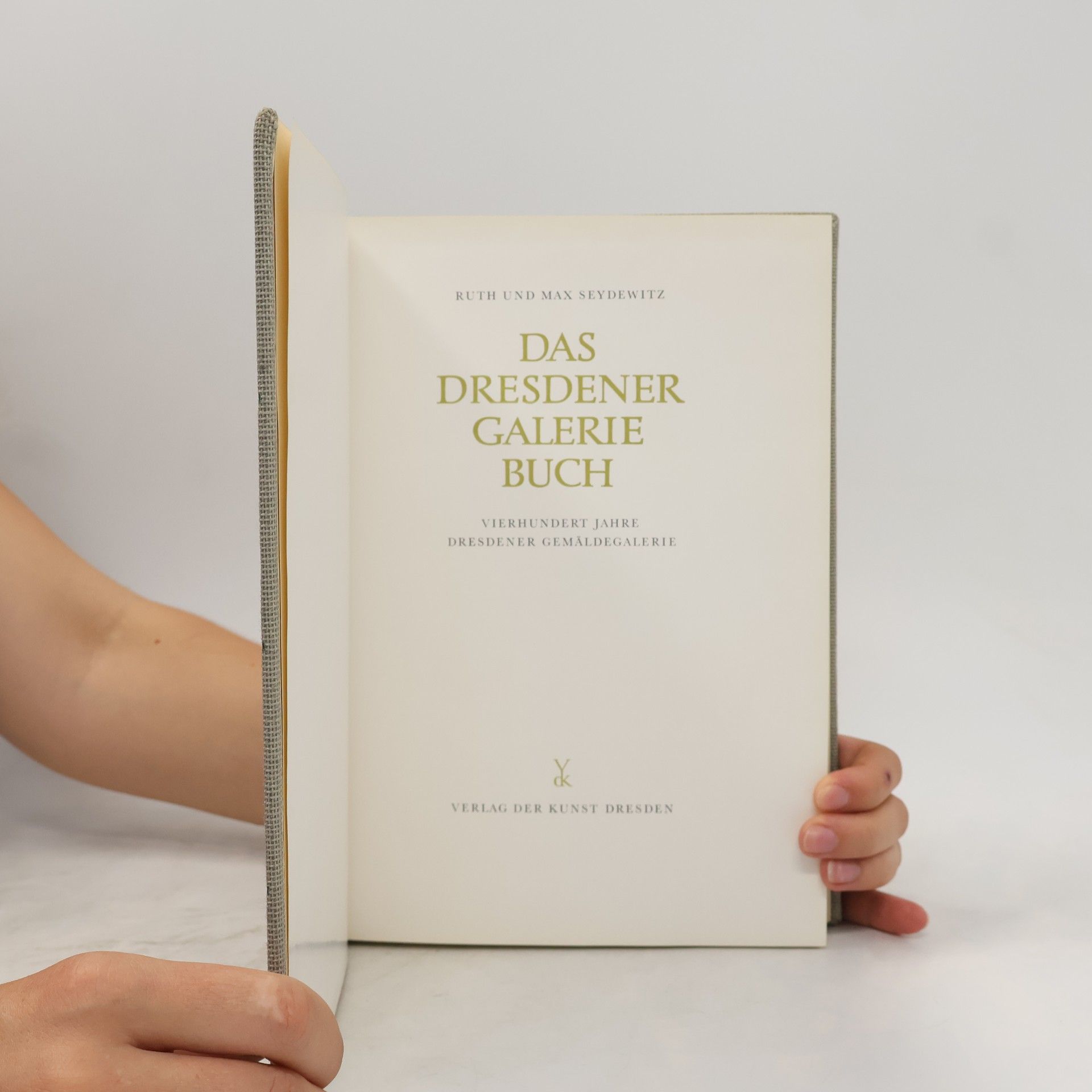 Various authors Das Dresdener Galerie Buch