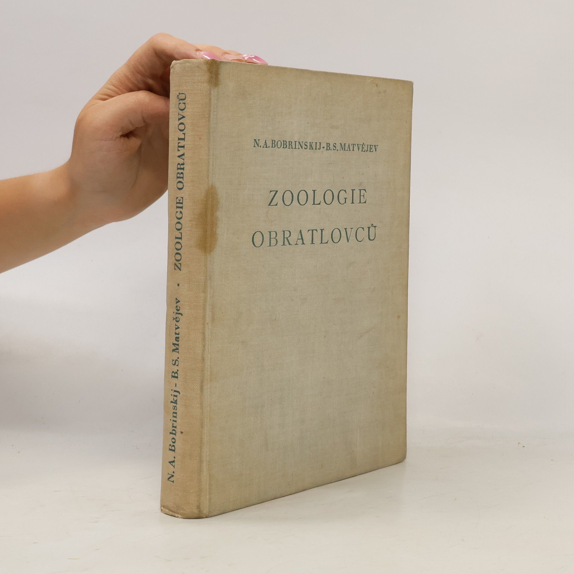 Nikolaj Aleksejevič Bobrinskij Zoologie obratlovců