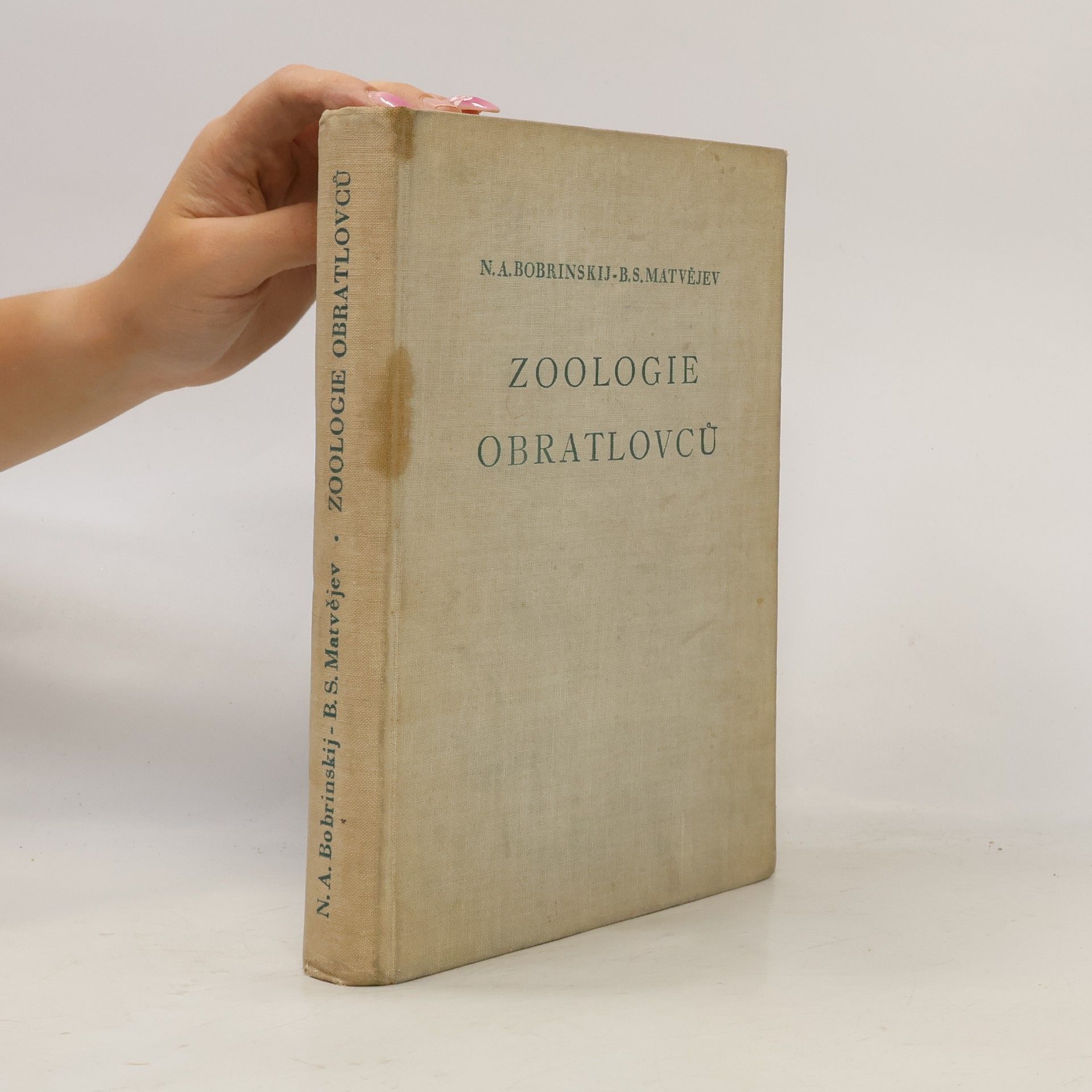 Nikolaj Aleksejevič Bobrinskij Zoologie obratlovců