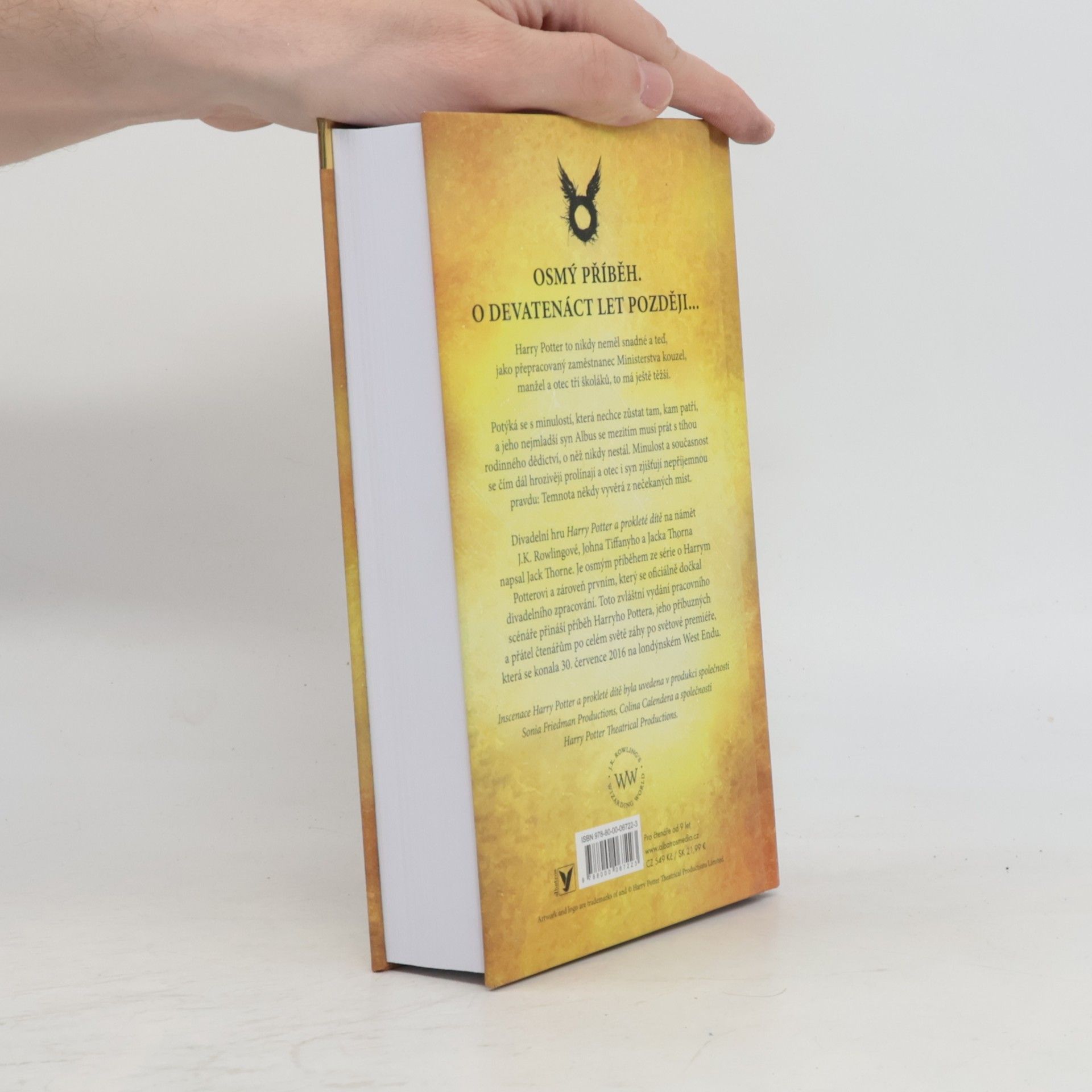 Jack Thorne Harry Potter a prokleté dítě