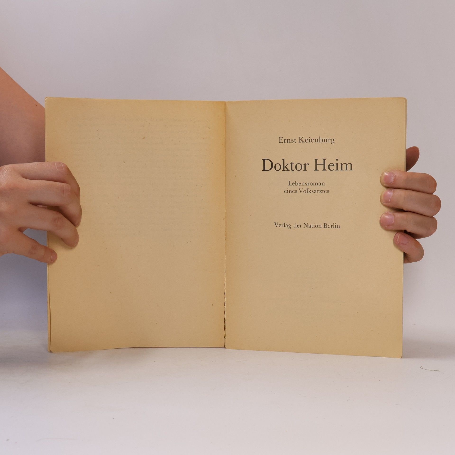 Ernst Keienburg Doktor Heim