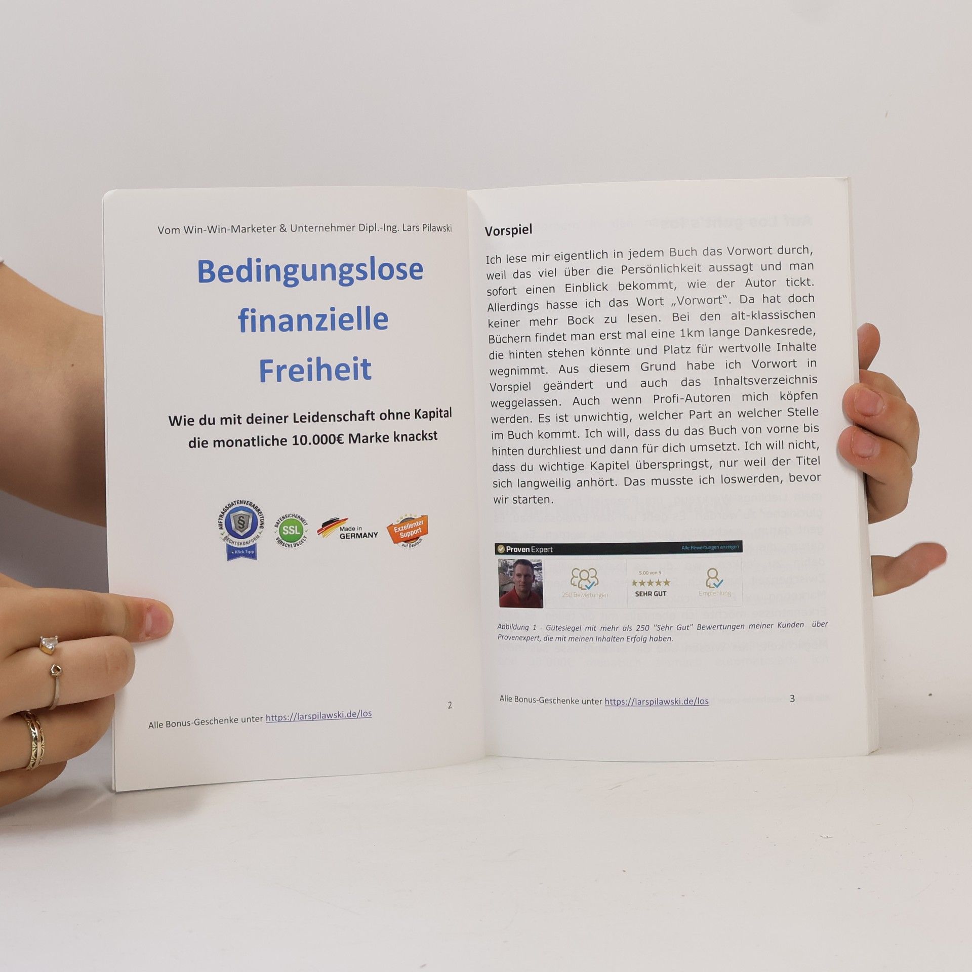 Lars Pilawski Bedingungslose finanzielle Freiheit