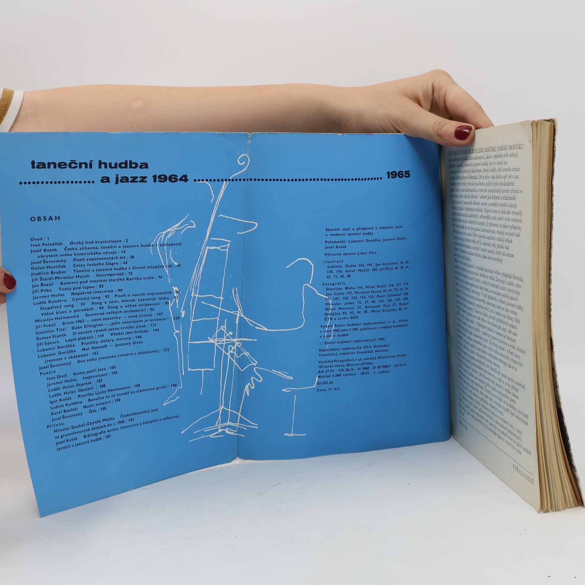 Autores varios Taneční hudba a jazz, 1964-1965: Sborník statí a příspěvků k otázkám jazzu a moderní taneční hudby