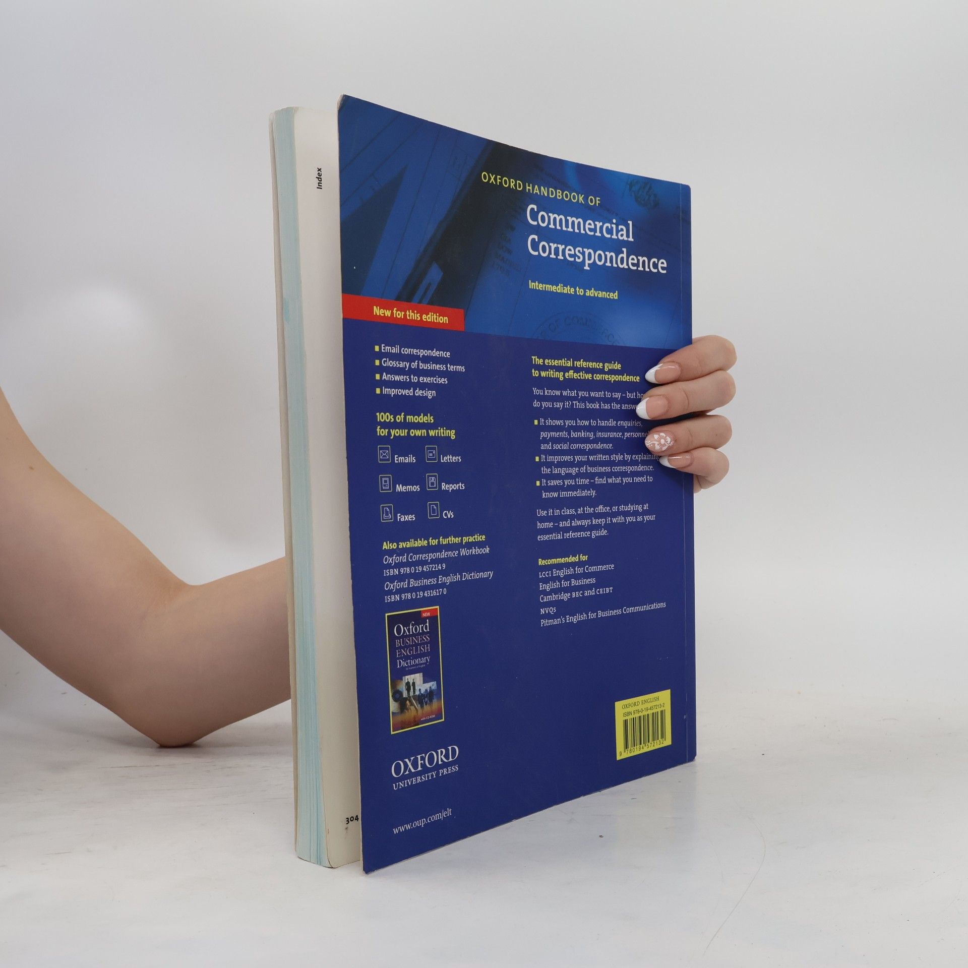 A. Ashley Oxford handbook of commercial correspondence : [intermediate to advanced]