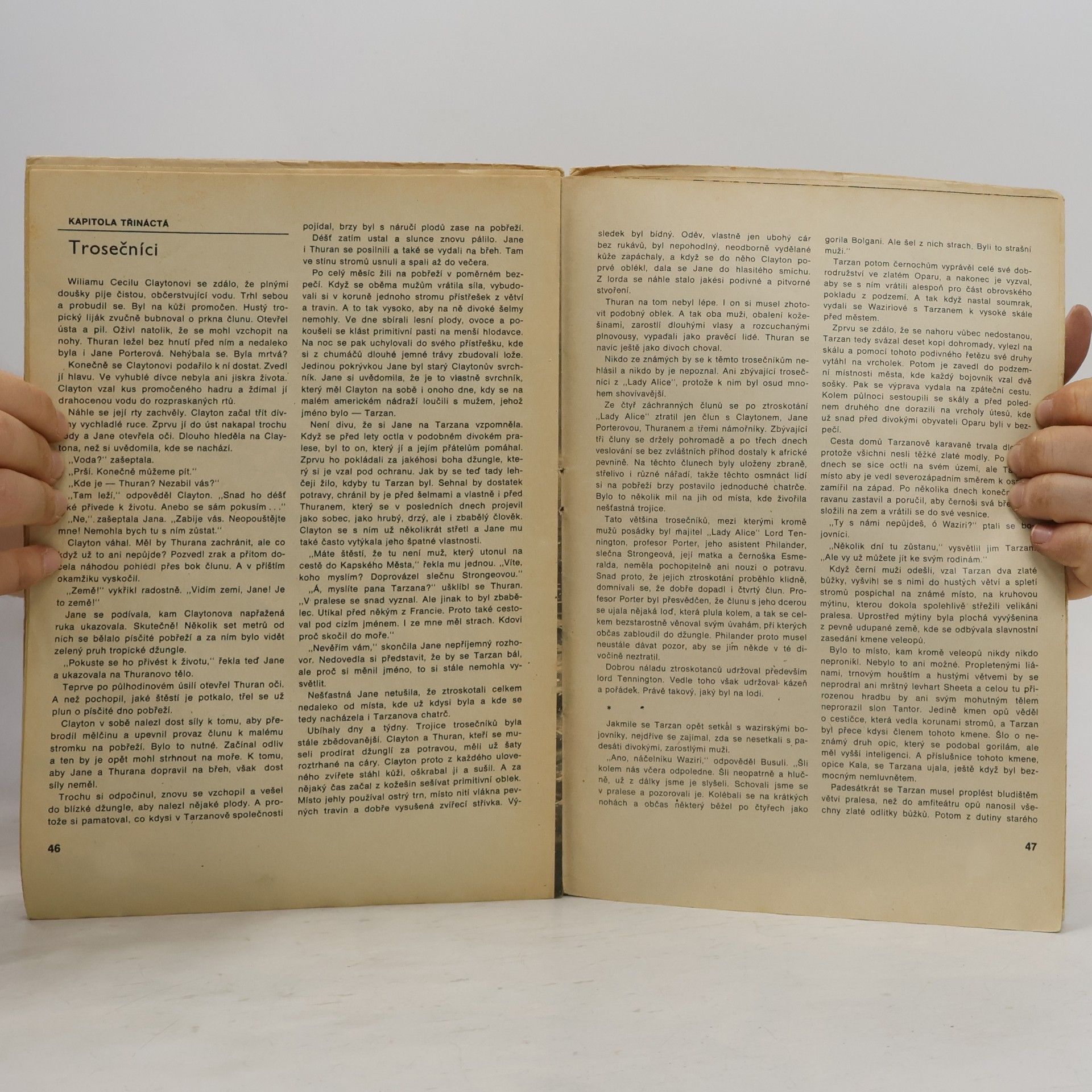 Edgar Rice Burroughs Tarzan, vězeň pralesa