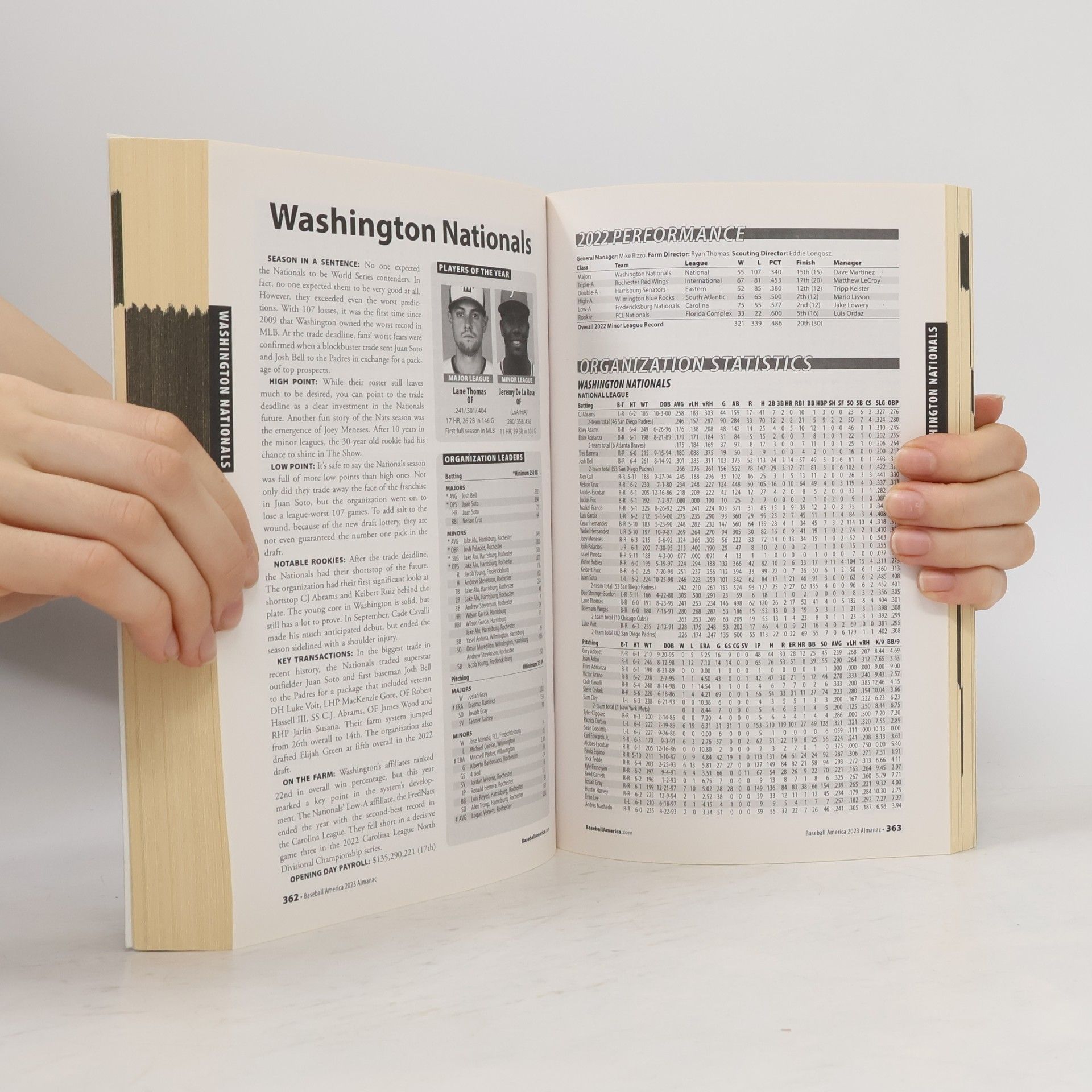 The Editors of Baseball America Baseball America 2023 Almanac