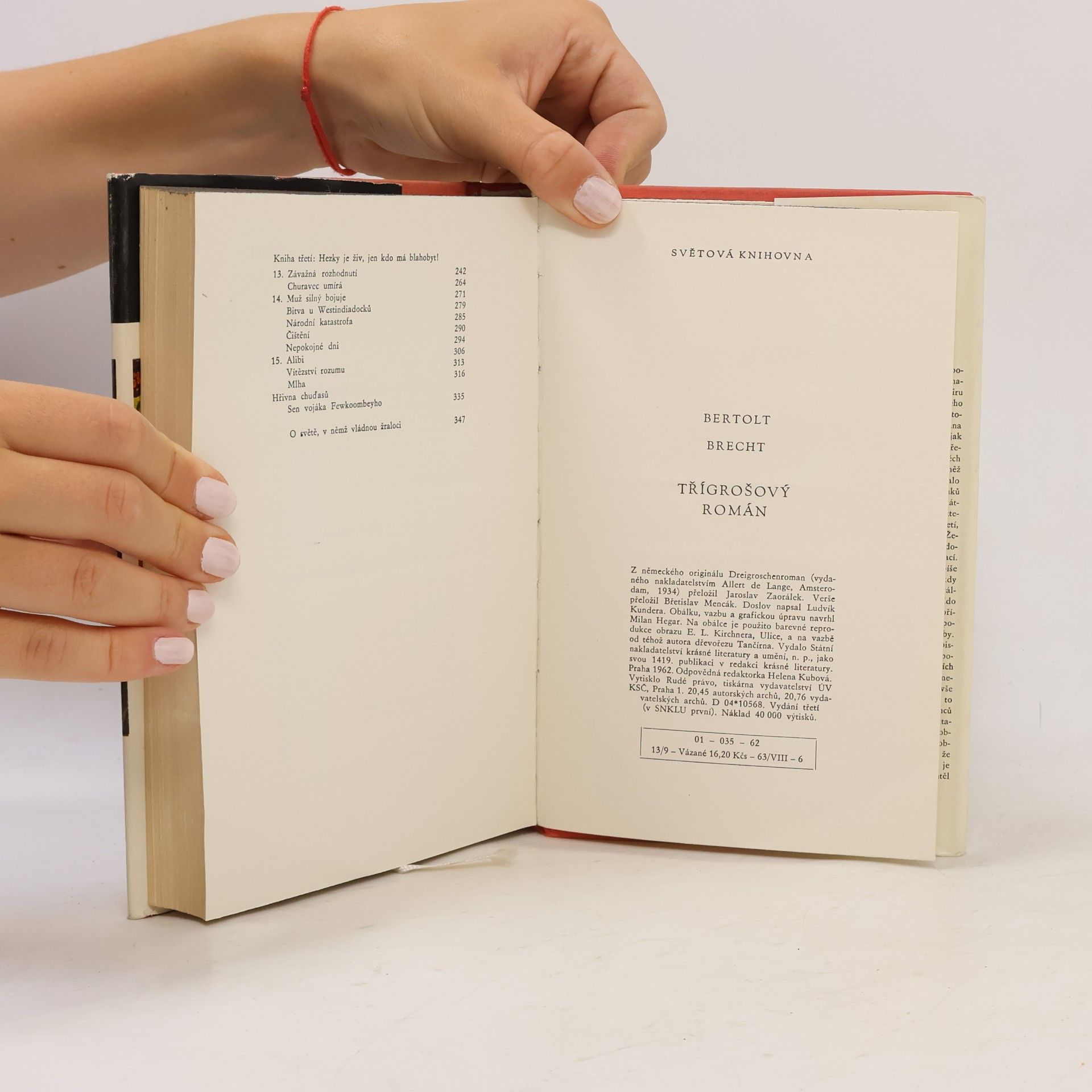 Bertolt Brecht Třígrošový román