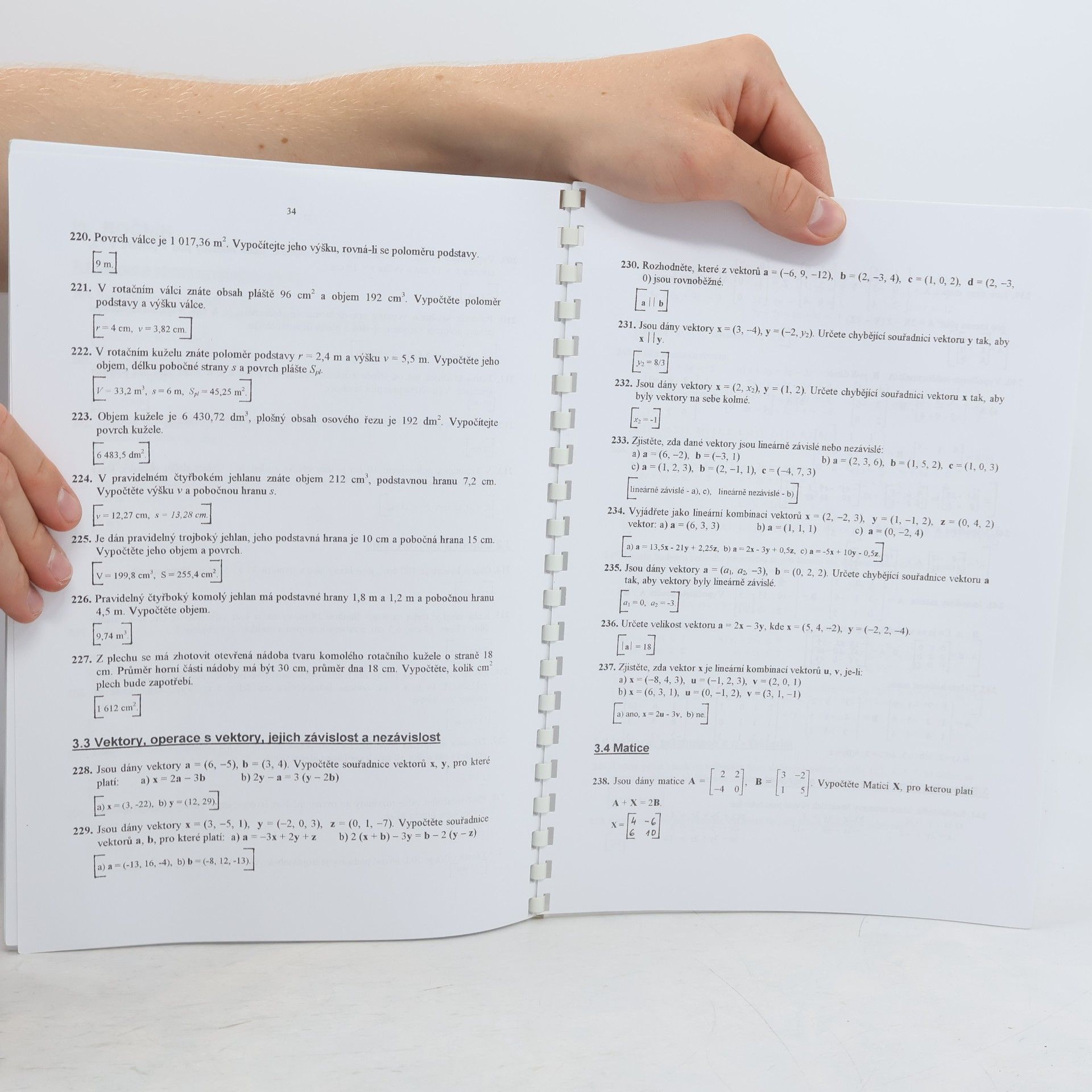 kolektiv Matematika. Sbírka příkladů k maturitě a k přijímacím zkouškám na VŠ