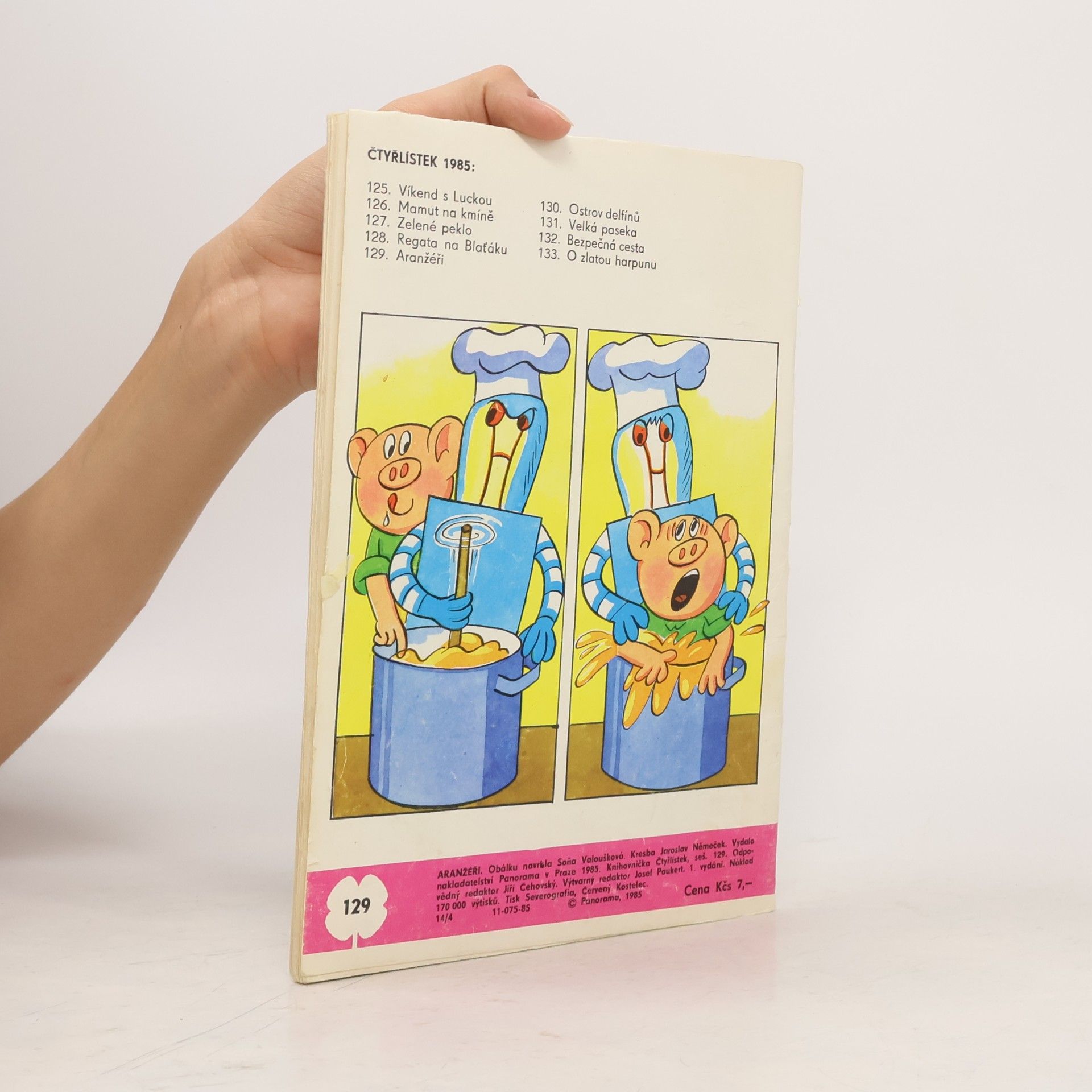 Jaroslav Němeček Čtyřlístek 129. Aranžéři