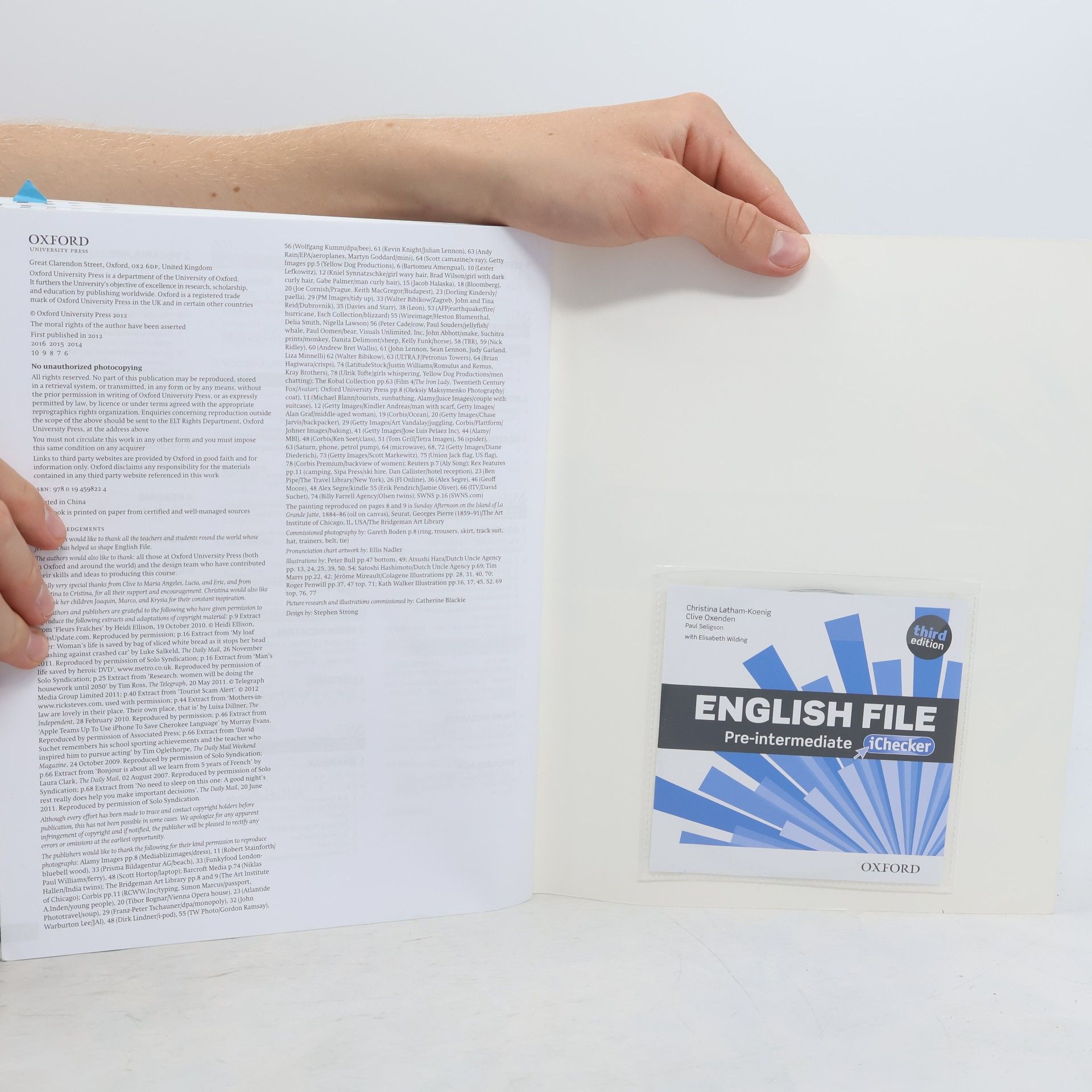 Christina Latham-Koenig English file. Pre-intermediate. Workbook with key