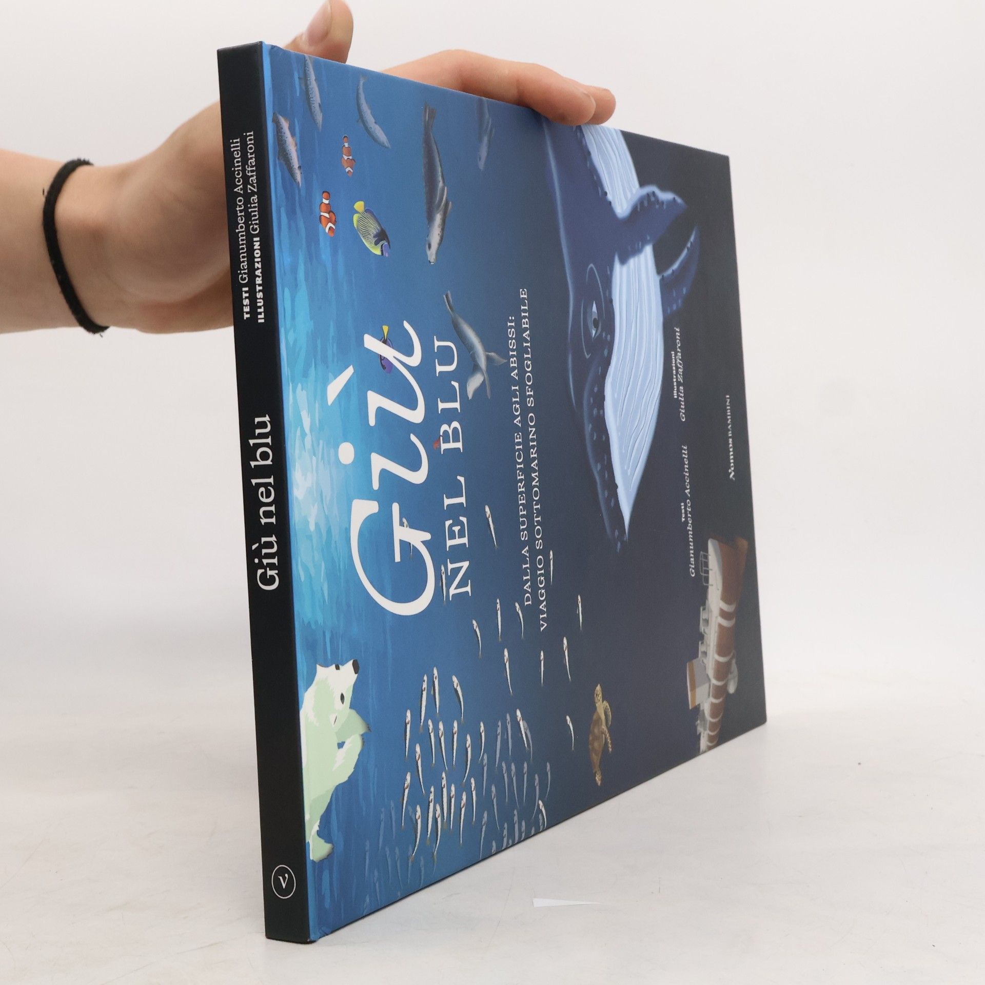 Giulia Zaffaroni Nomos Bambini: Giù nel blu. Dalla superficie agli abissi