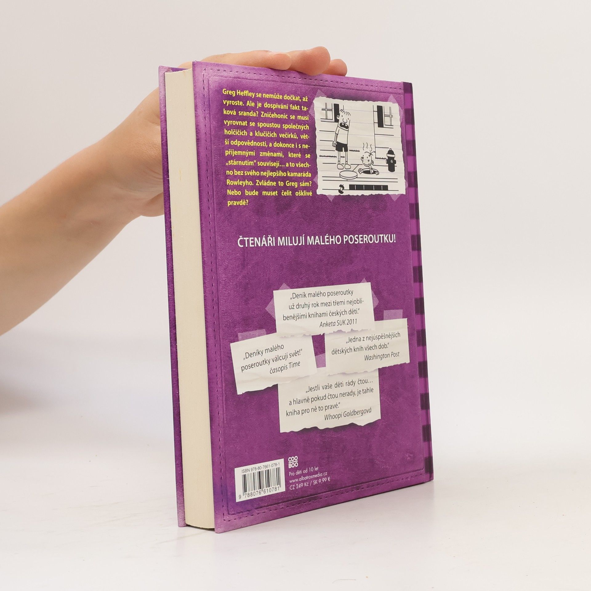 Jeff Kinney Deník malého poseroutky 5. Ošklivá pravda