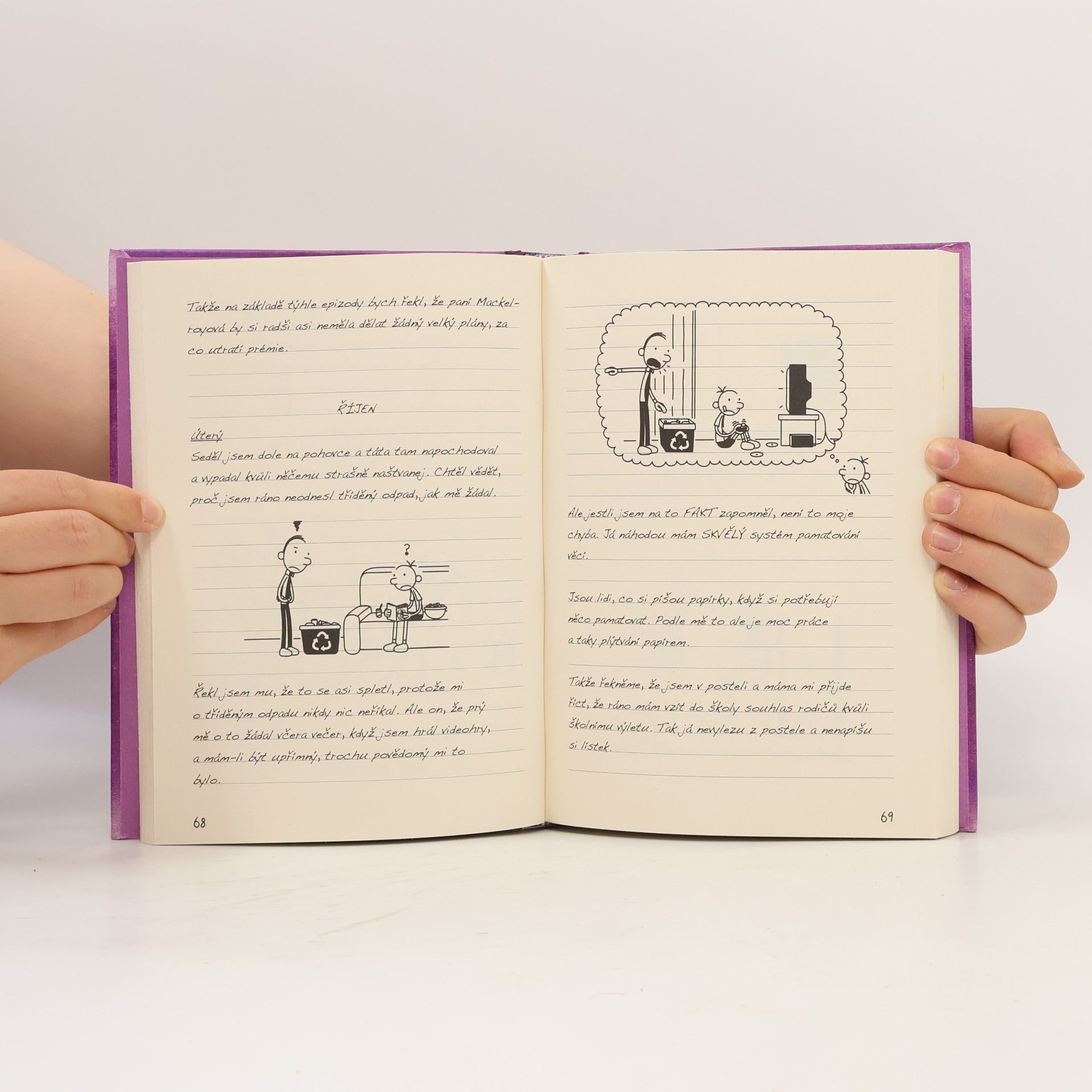 Jeff Kinney Deník malého poseroutky 5. Ošklivá pravda