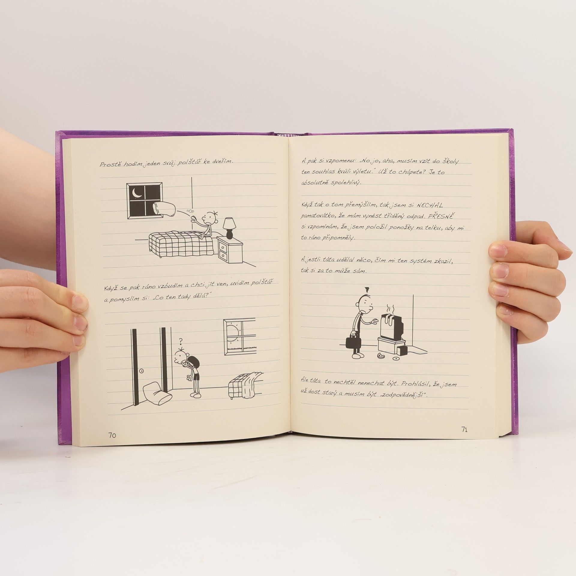 Jeff Kinney Deník malého poseroutky 5. Ošklivá pravda