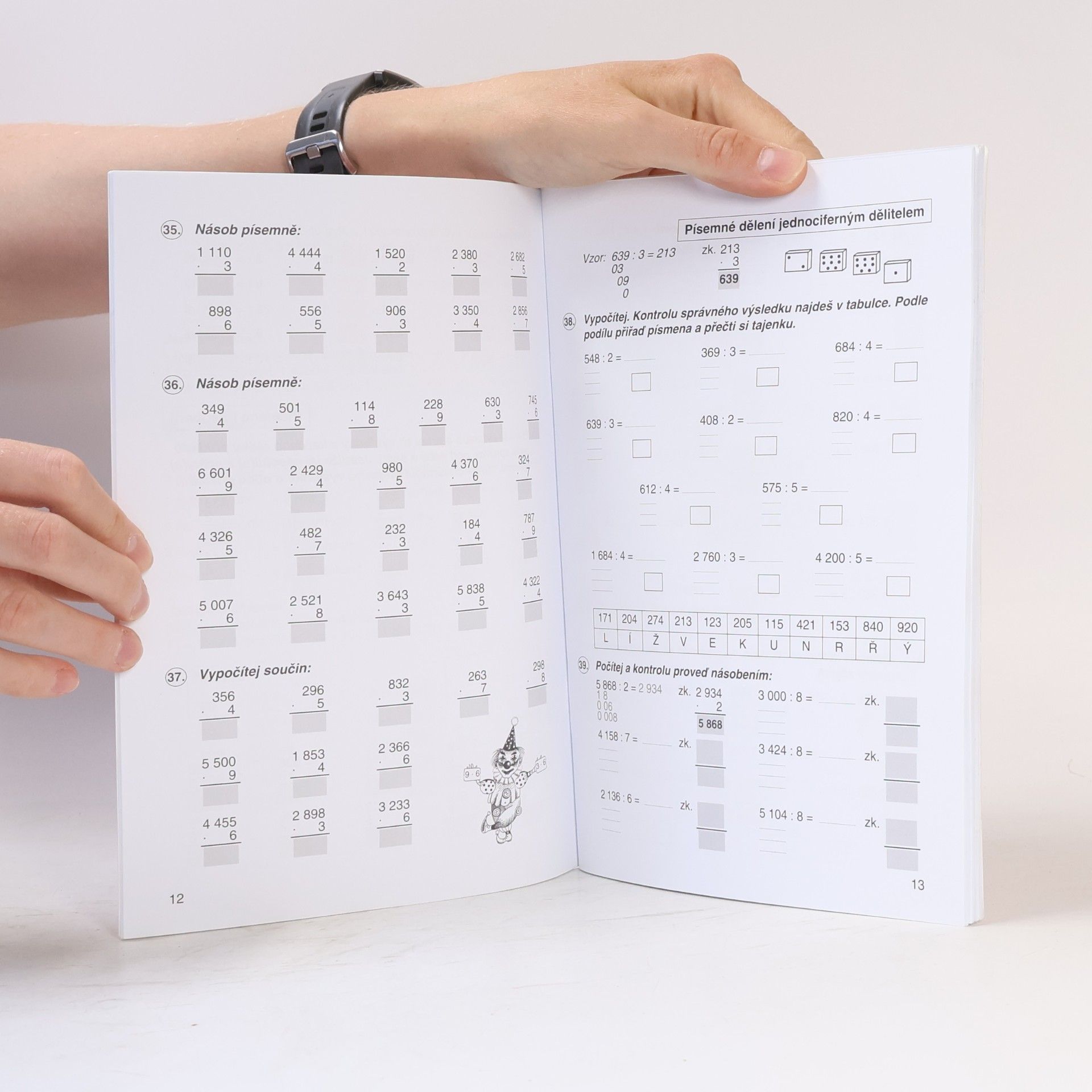 Vlasta Blumentrittová Matematika pro čtvrťáky : procvičování příkladů ve 4. ročníku ZŠ