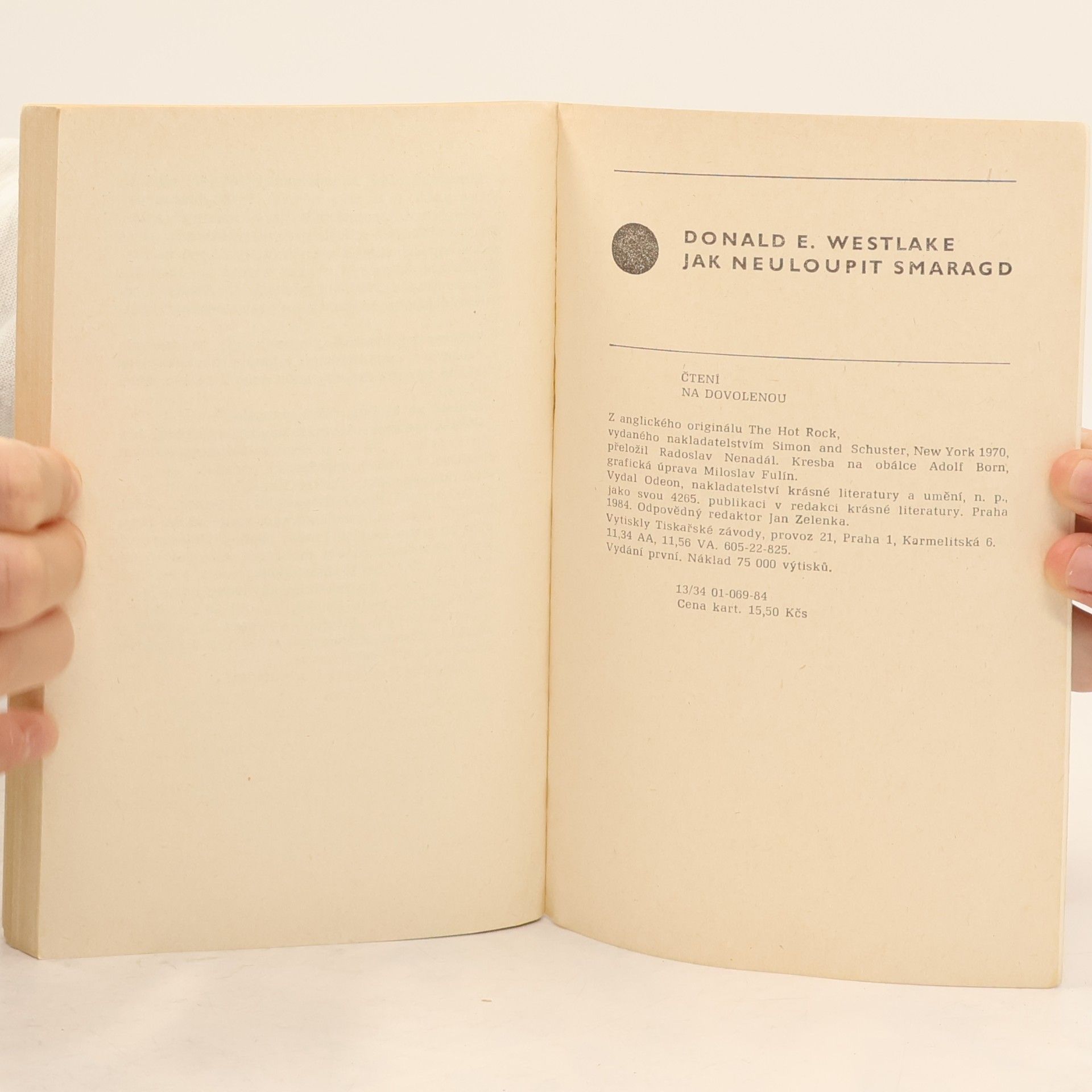 Donald E. Westlake Jak neuloupit smaragd