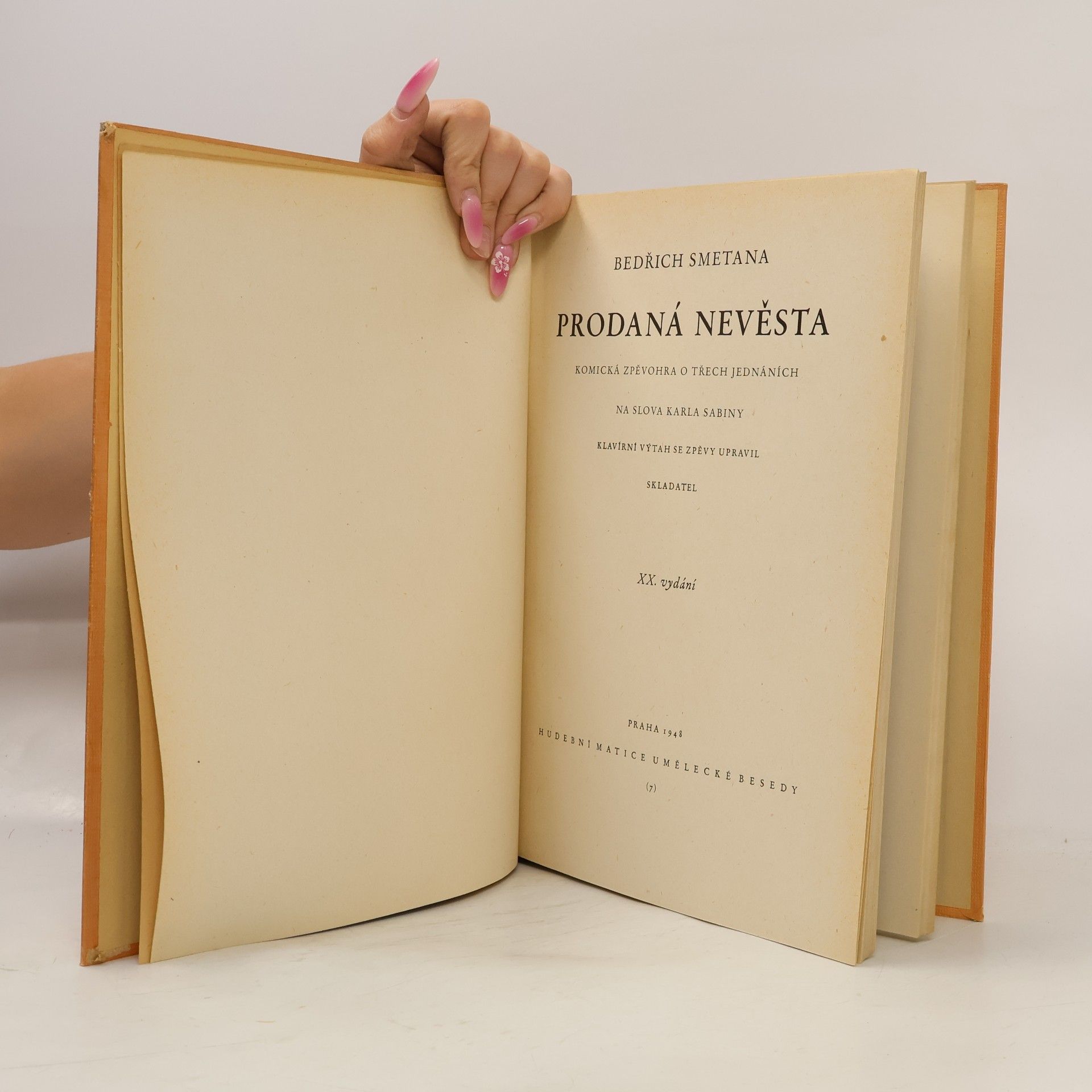 Bedřich Smetana Prodaná nevěsta