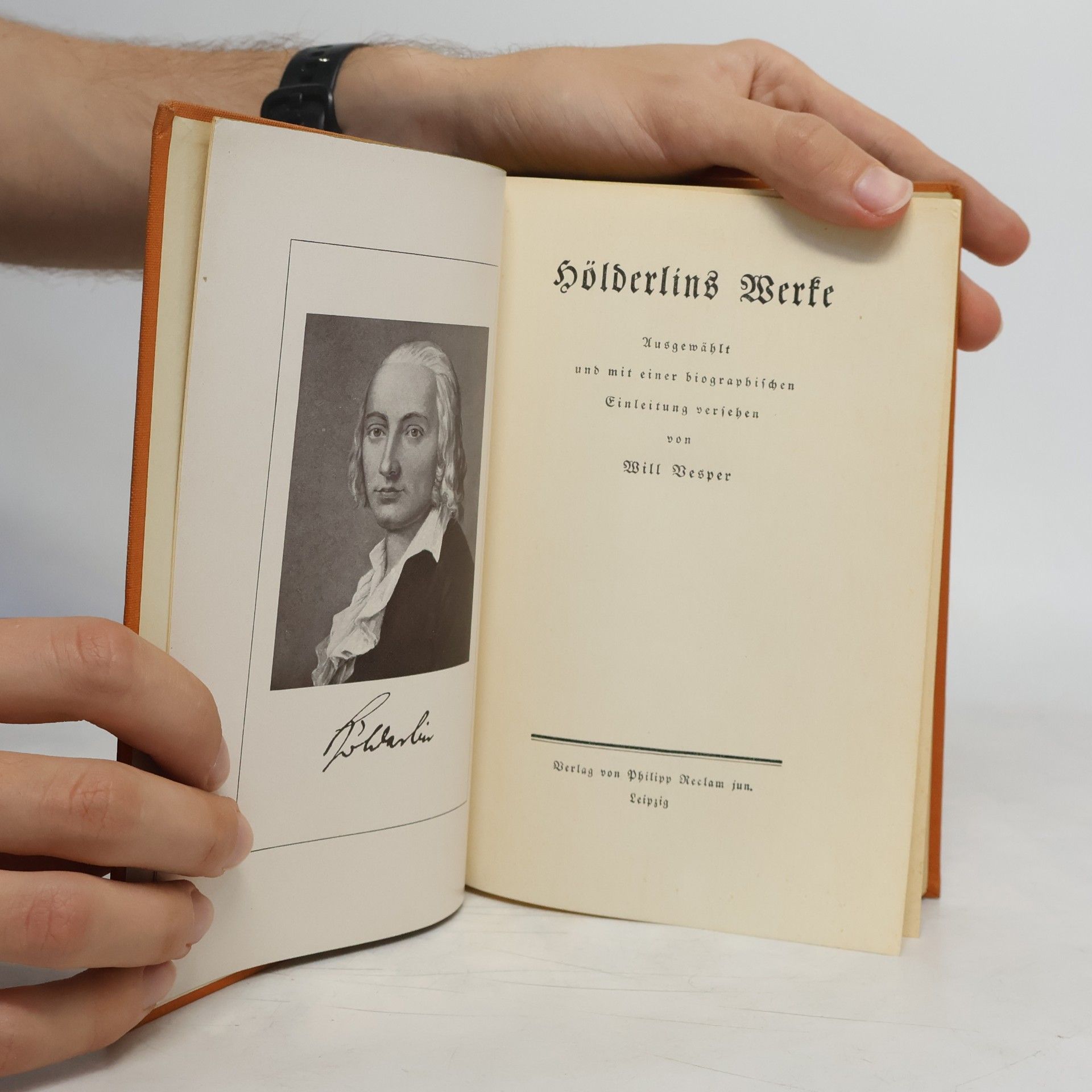 Friedrich Hölderlin Hölderlins Werke