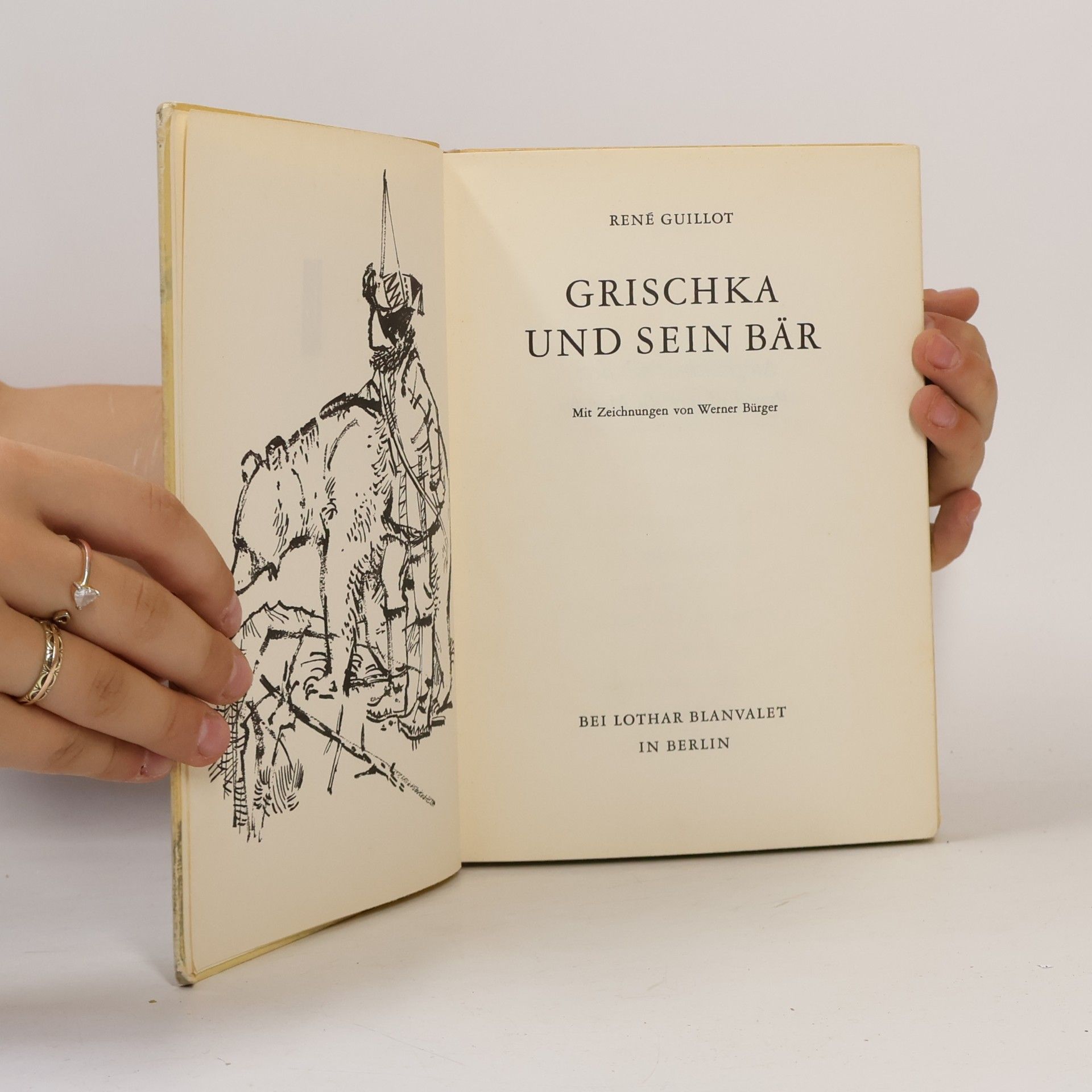 René Guillot Grischka und sein Bär