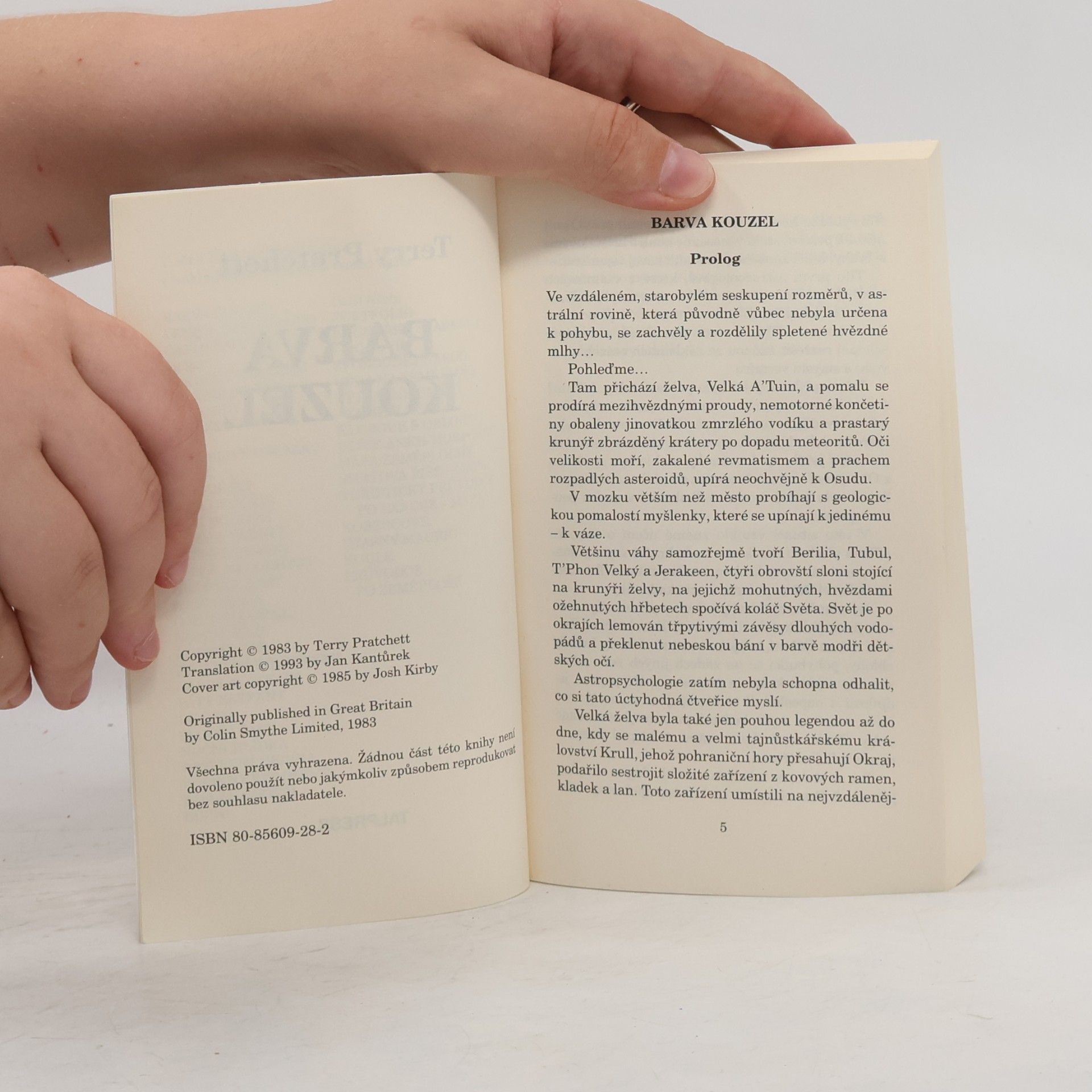 Terry Pratchett Barva kouzel
