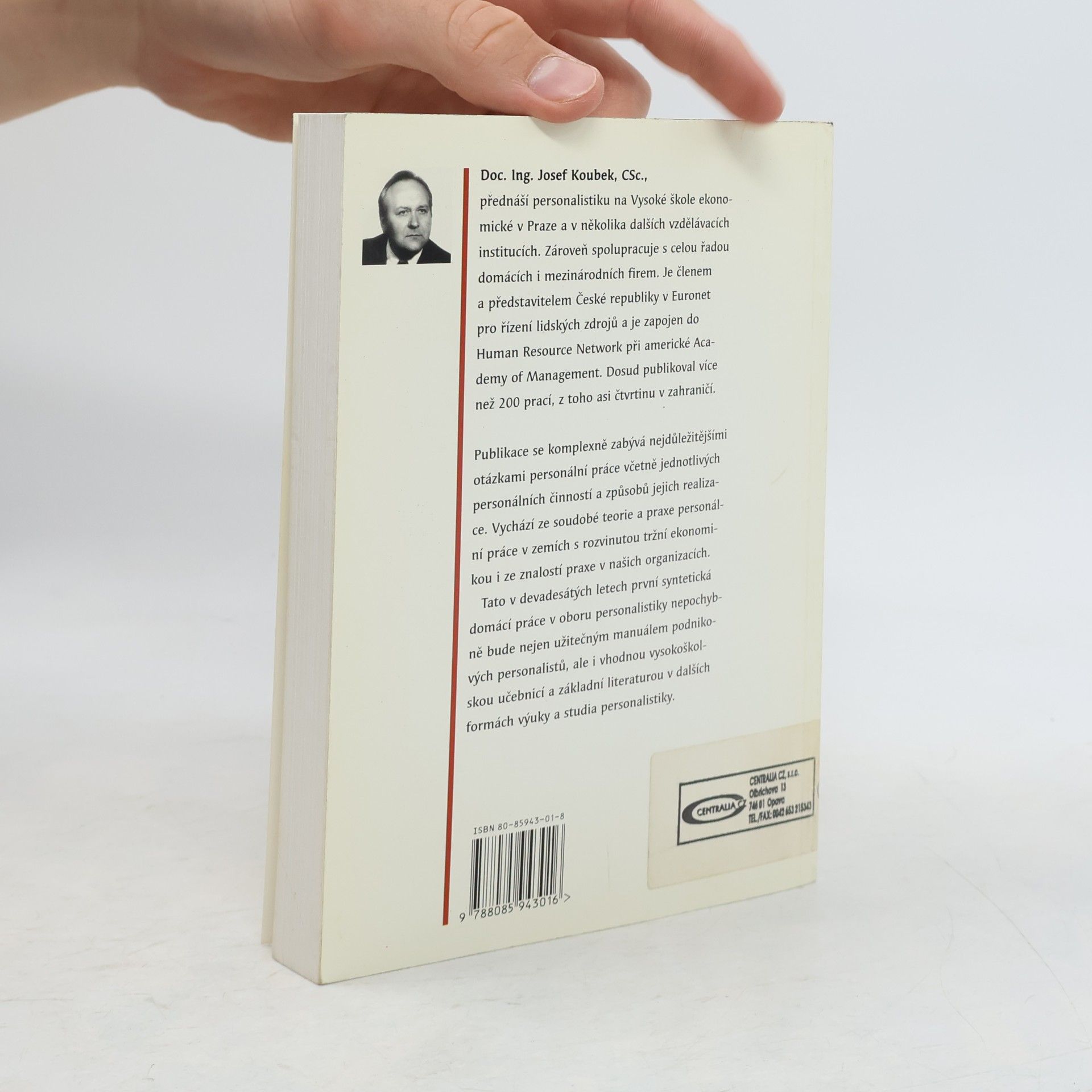 Josef Koubek Řízení lidských zdrojů - základy moderní personalistiky