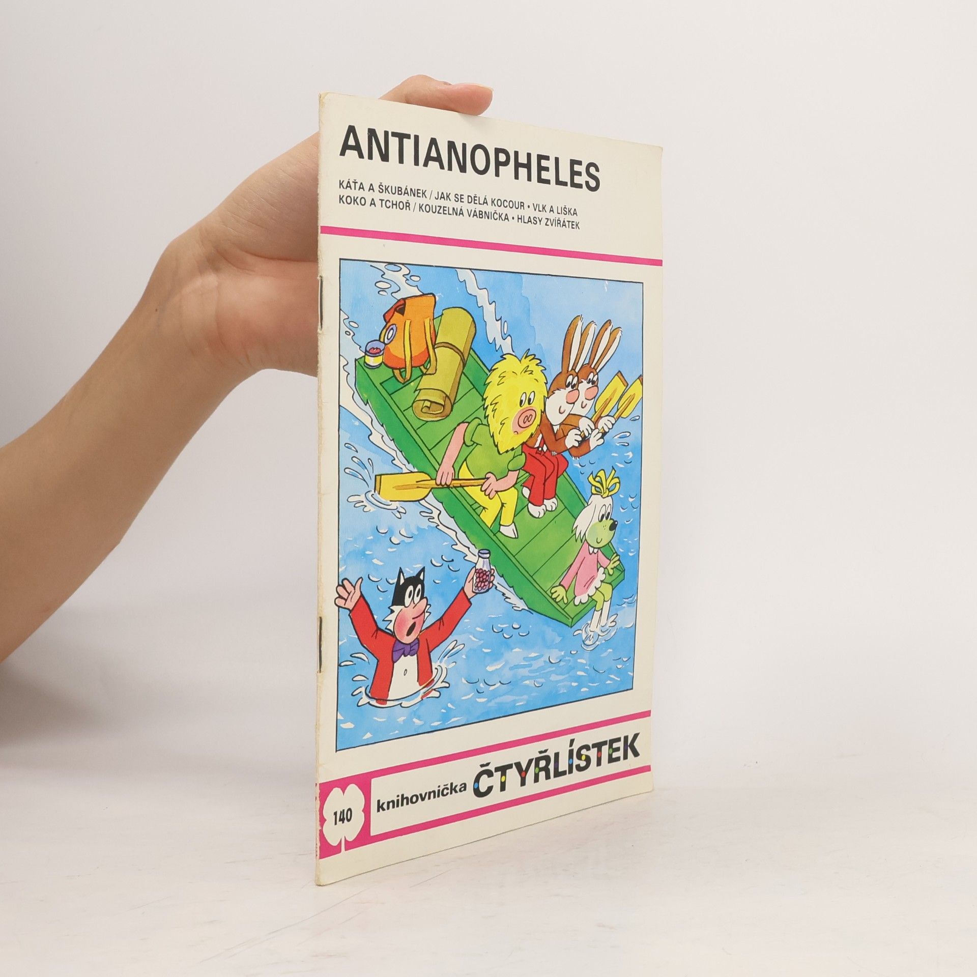 Ljuba Štíplová Čtyřlístek 140. Antianopheles