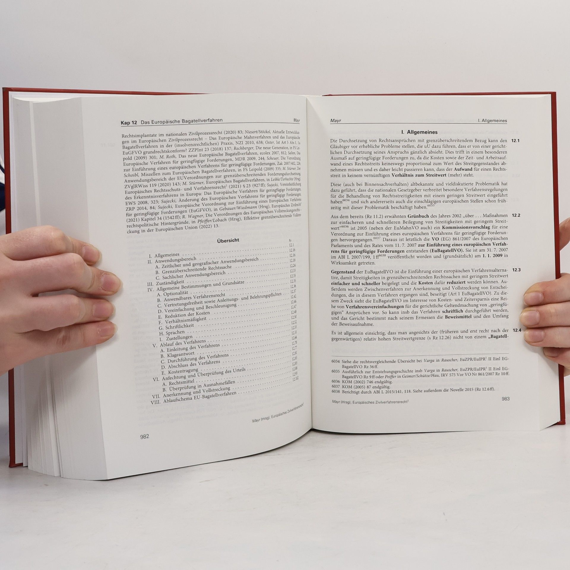 Peter G. Mayr Handbuch des europäischen Zivilverfahrensrechts