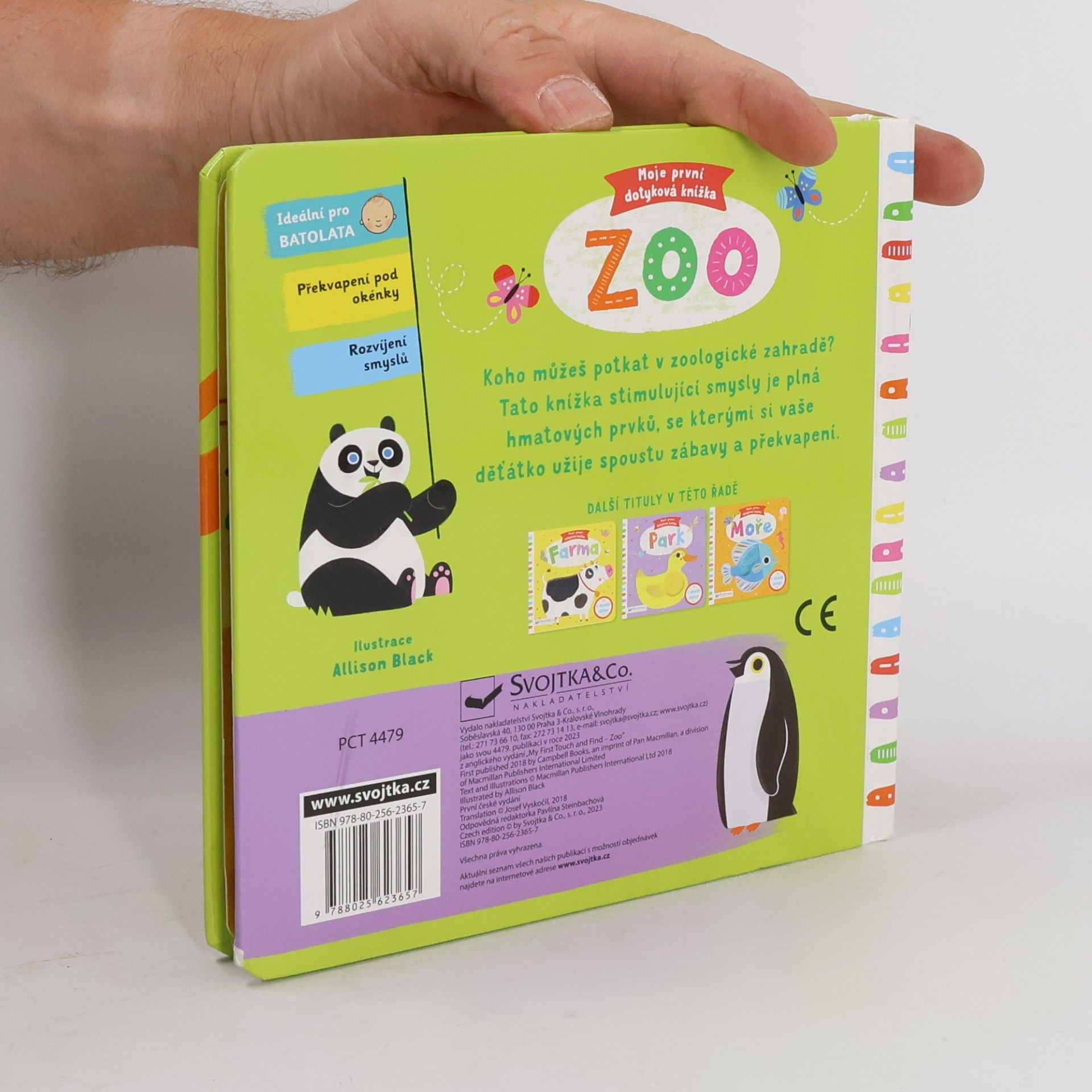 Allison Black ZOO - Moje první dotyková knížka