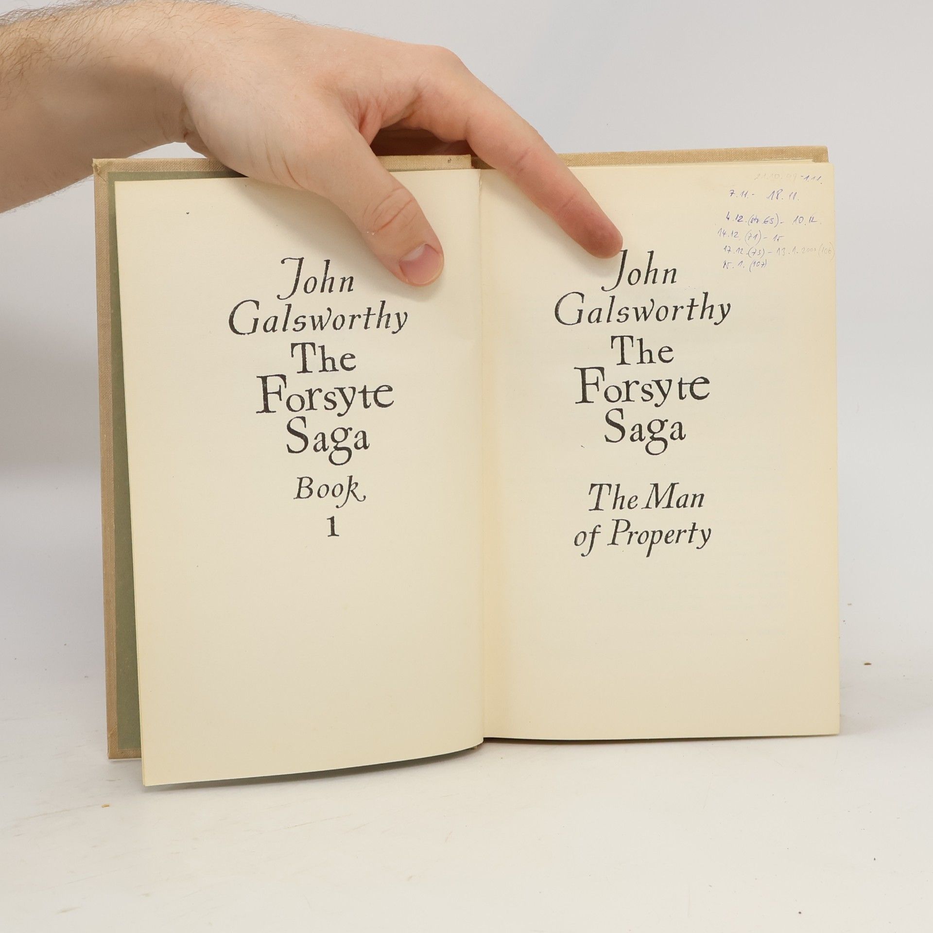 John Galsworthy The Forsyte Saga Book 1