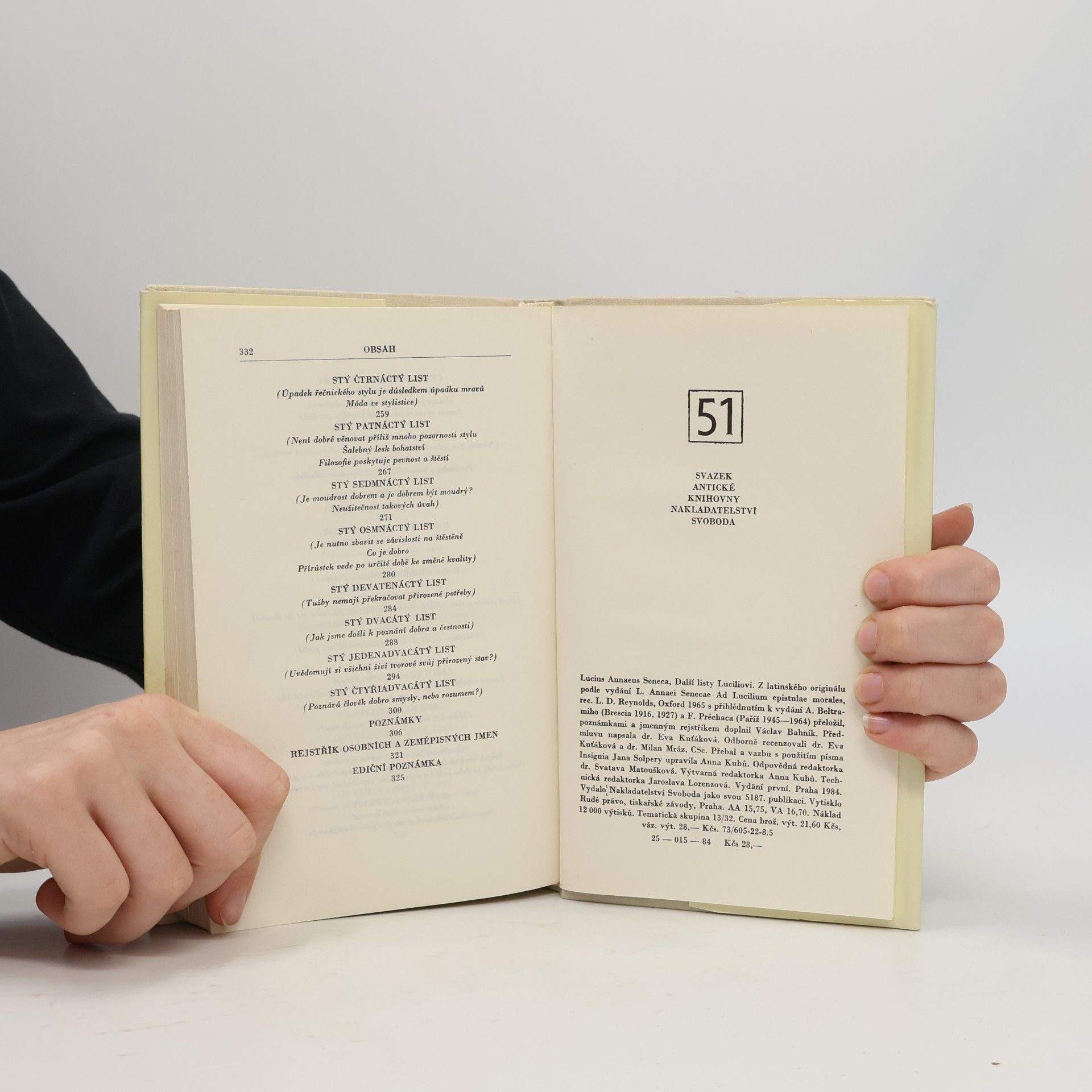 Lucius Annaeus Seneca Další listy Luciliovi