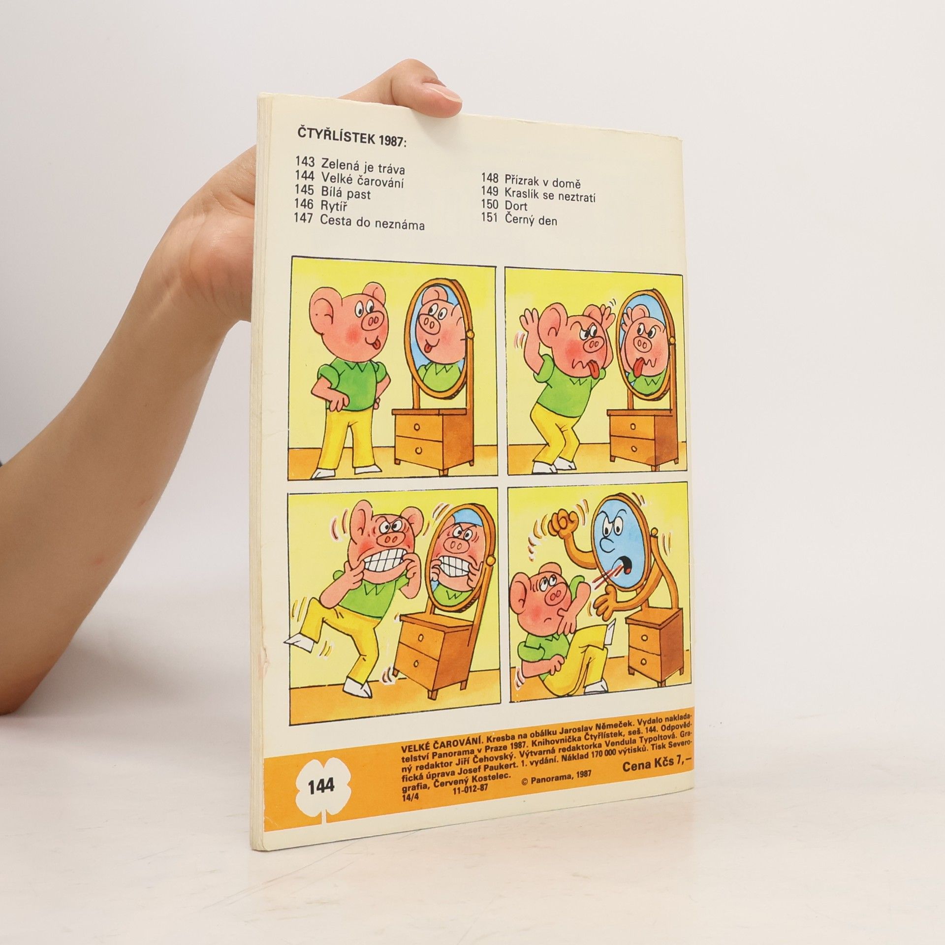 Autorenkollektiv Čtyřlístek 144. Velké čarování