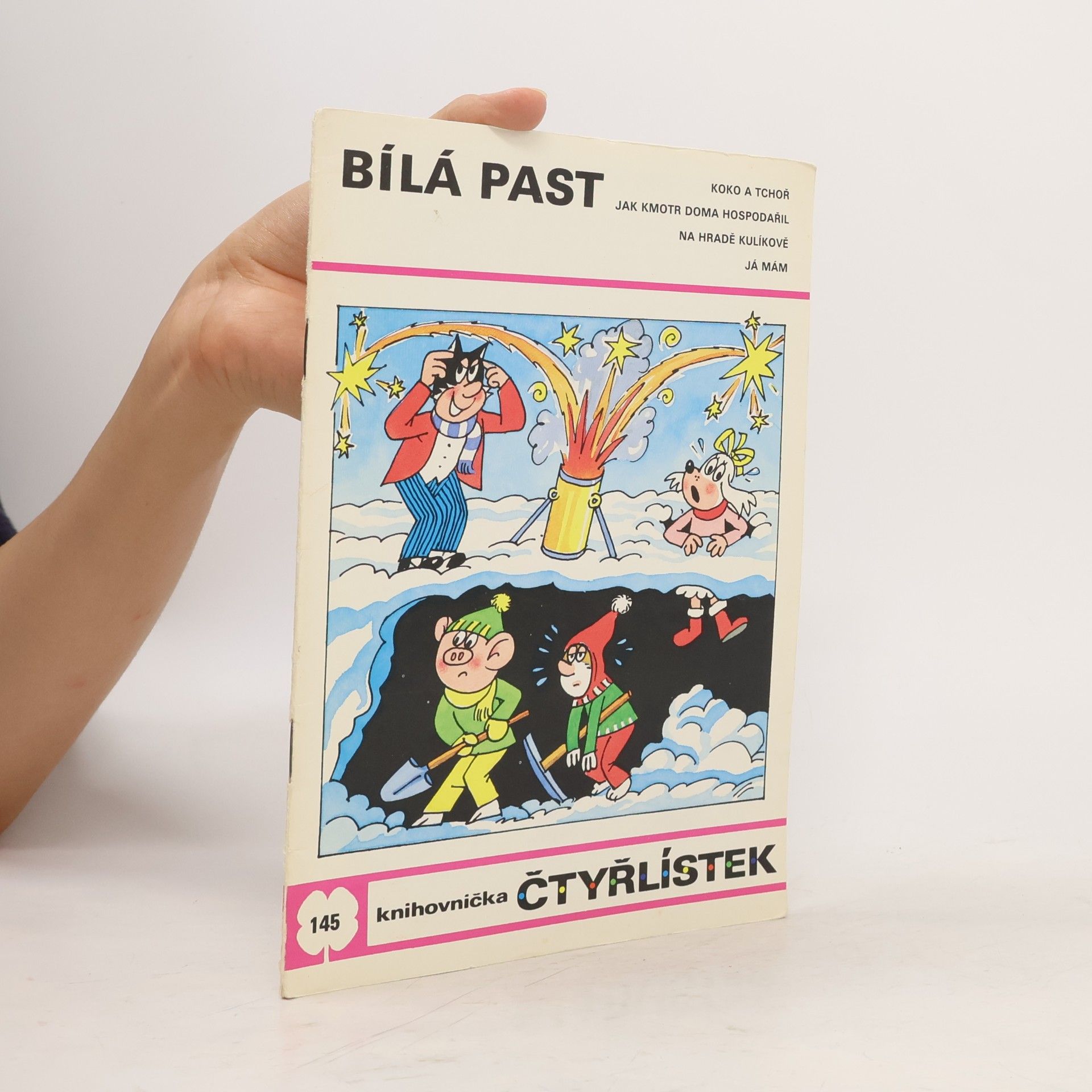 Jaroslav Němeček Čtyřlístek 145. Bílá past