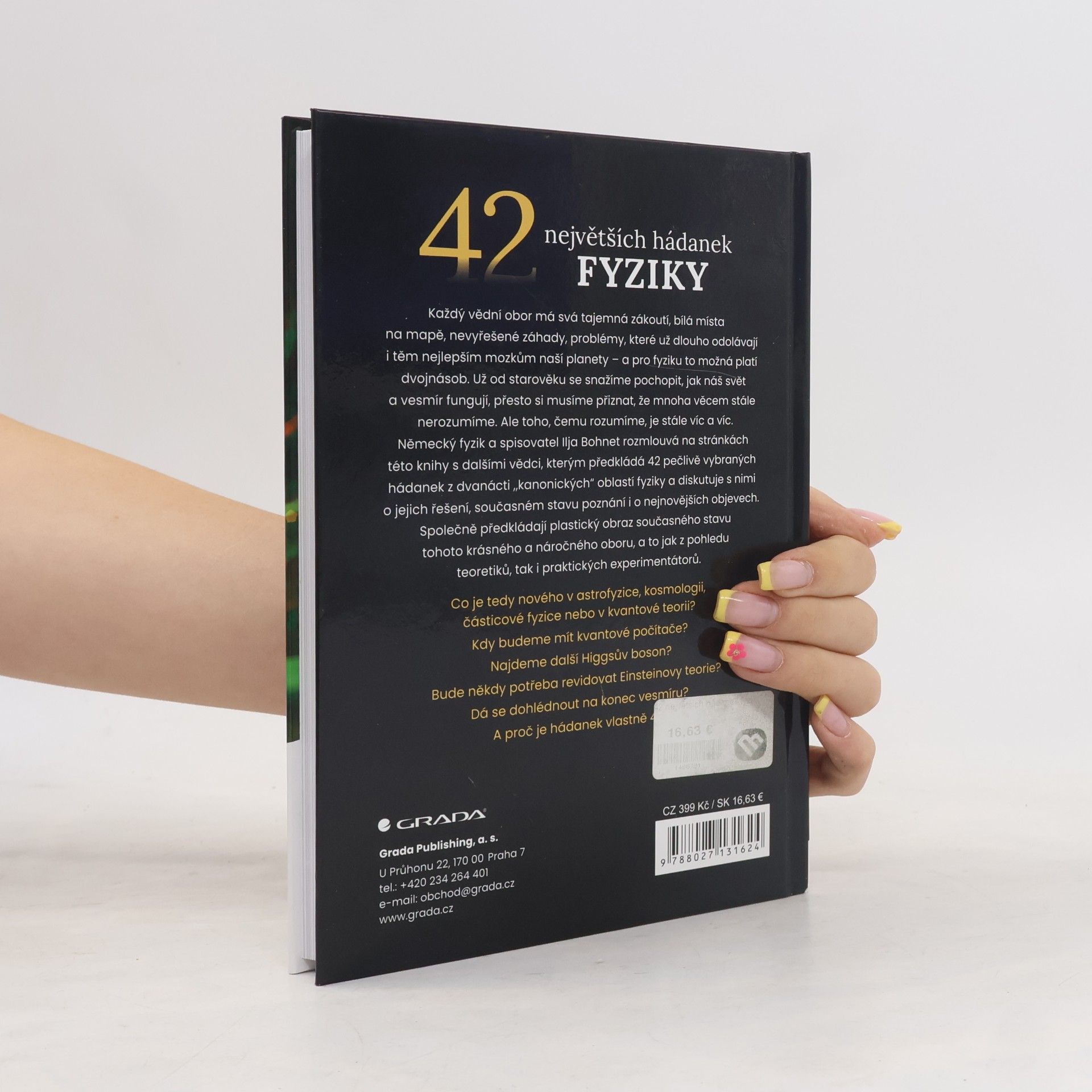 Ilja Bohnet 42 největších hádanek fyziky
