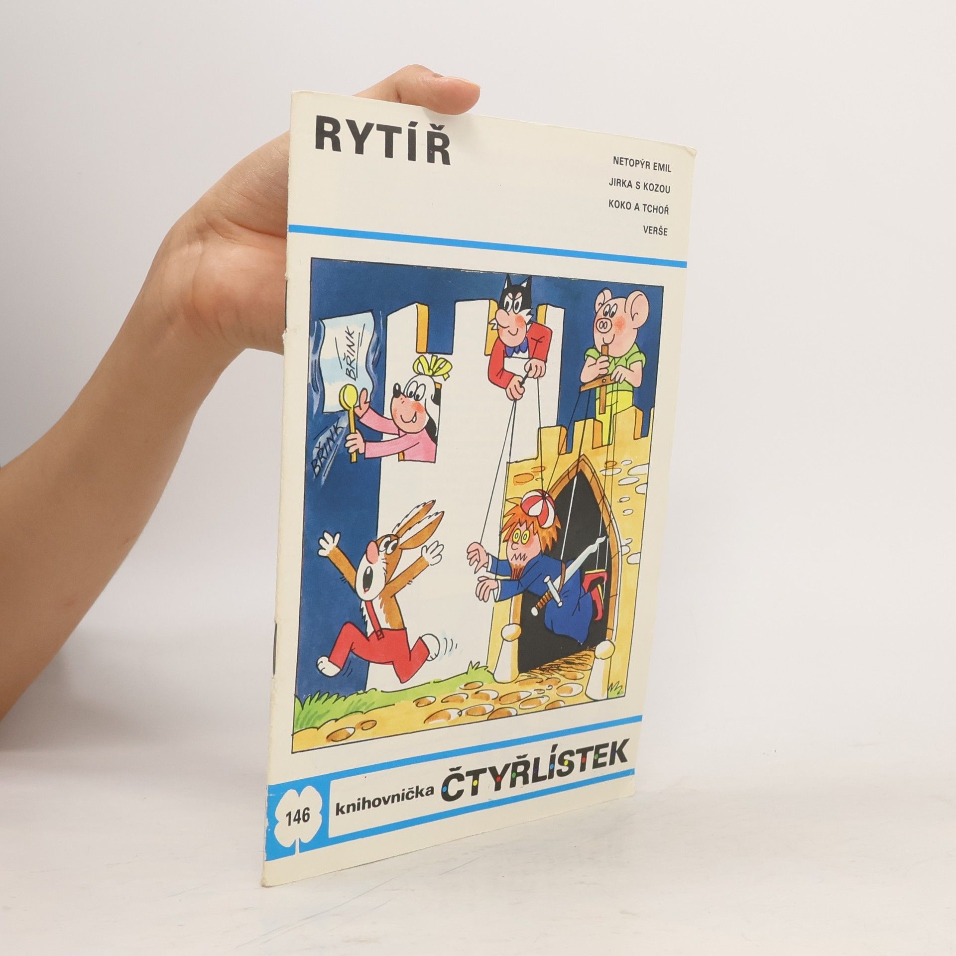 Jaroslav Němeček Čtyřlístek 146. Rytíř