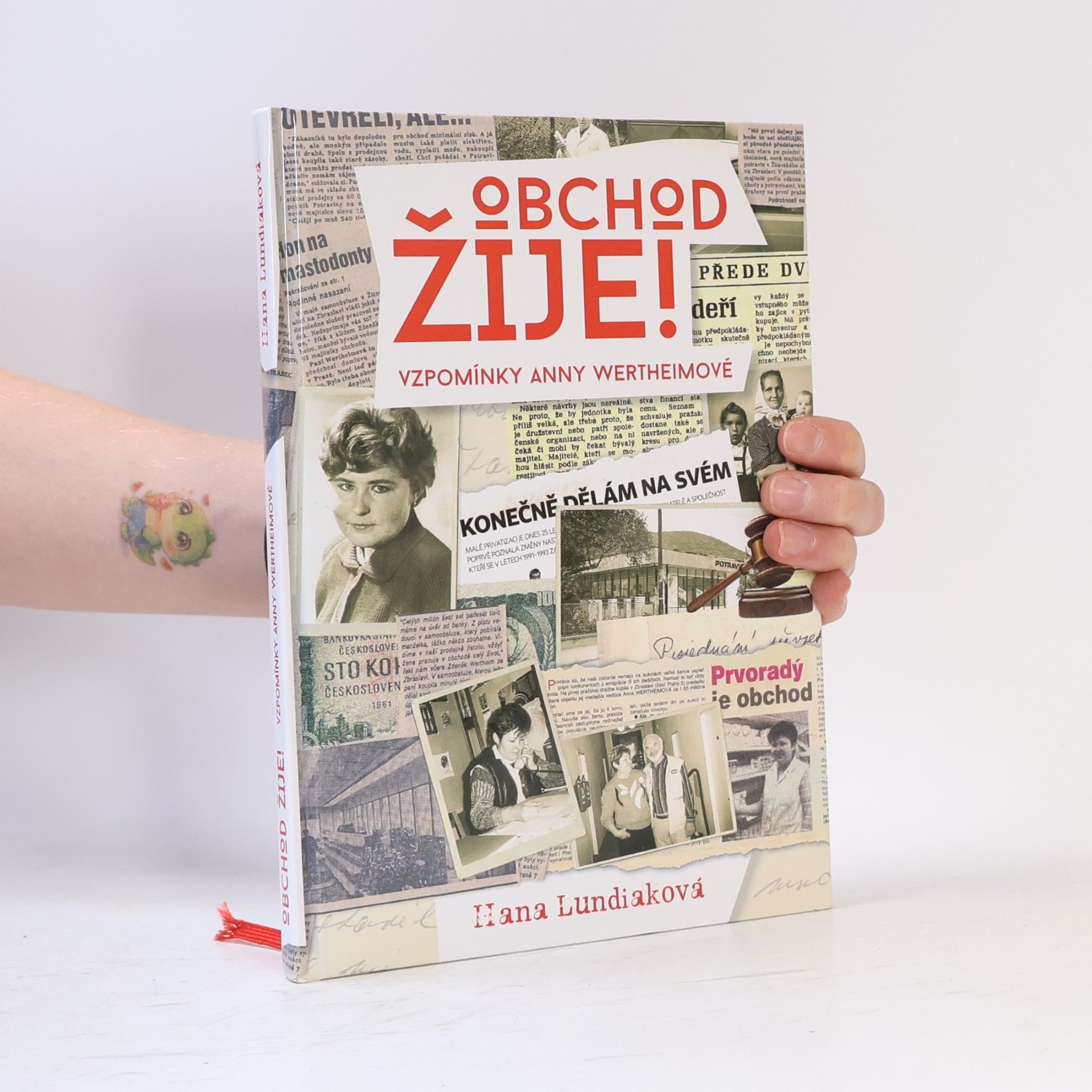 Hana Lundiaková Obchod žije! Vzpomínky Anny Wertheimové