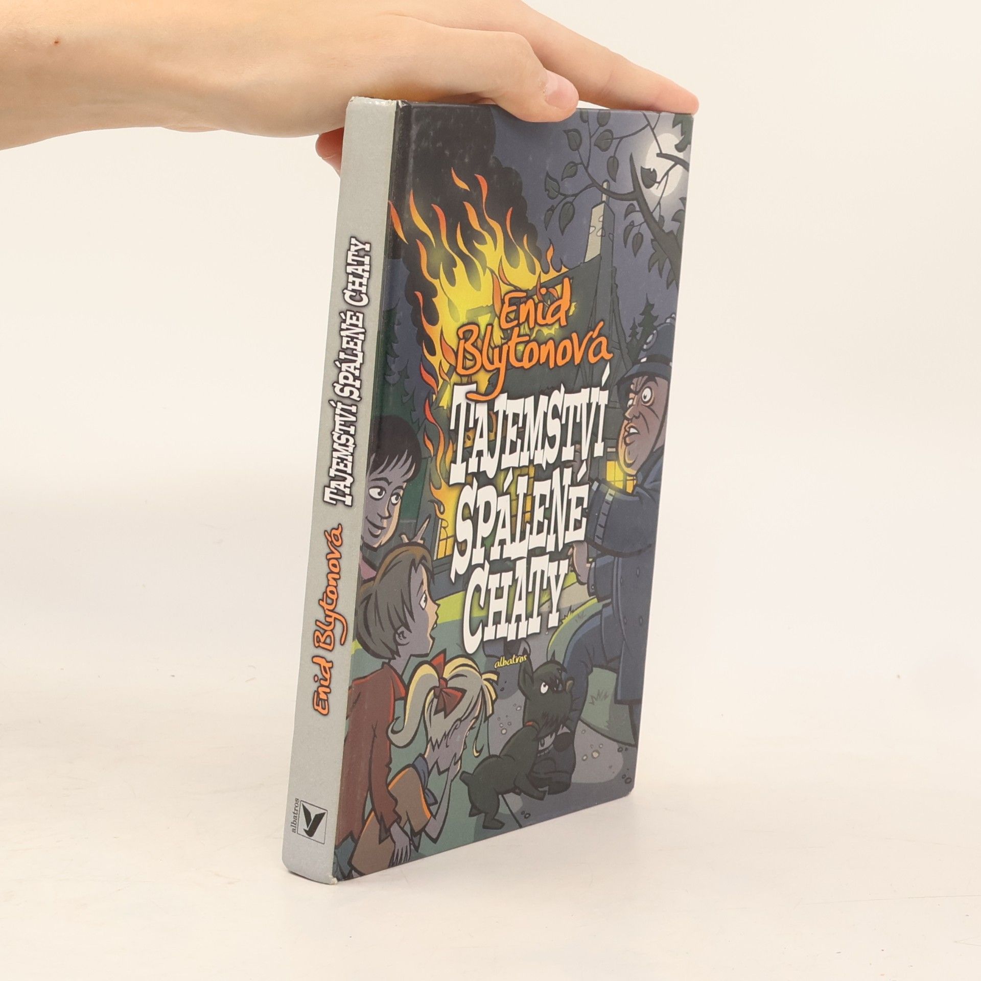 Enid Blyton Tajemství spálené chaty