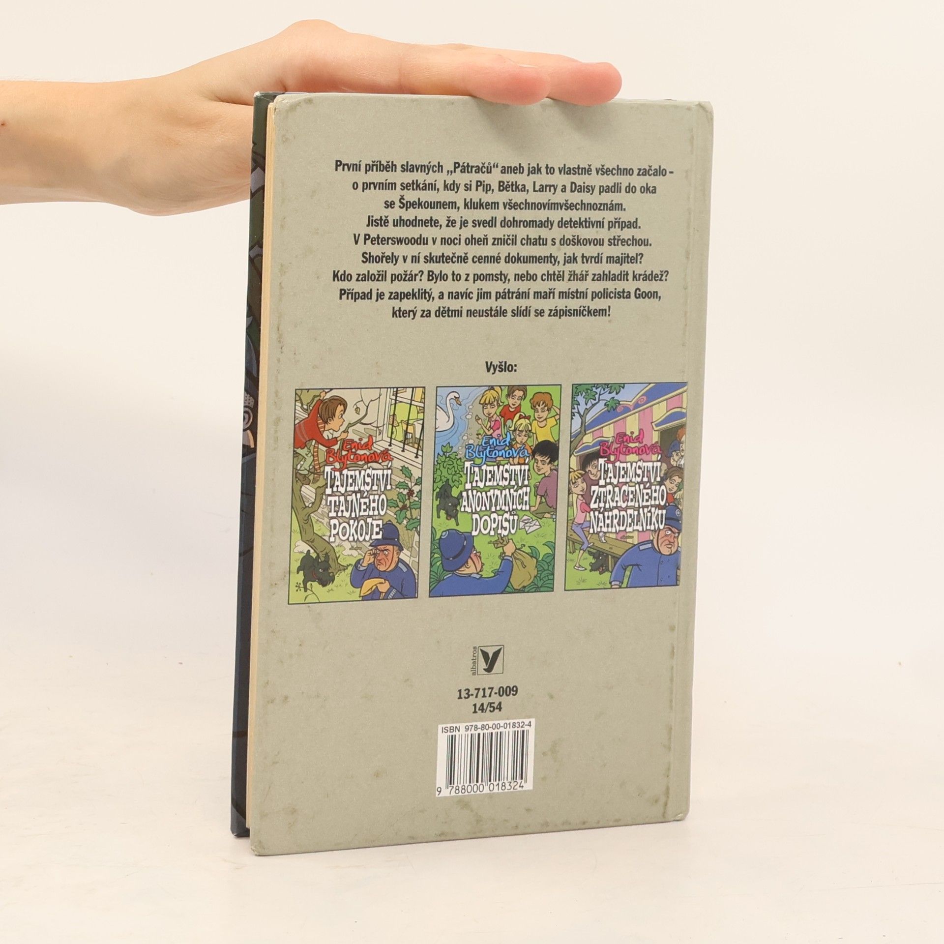 Enid Blyton Tajemství spálené chaty