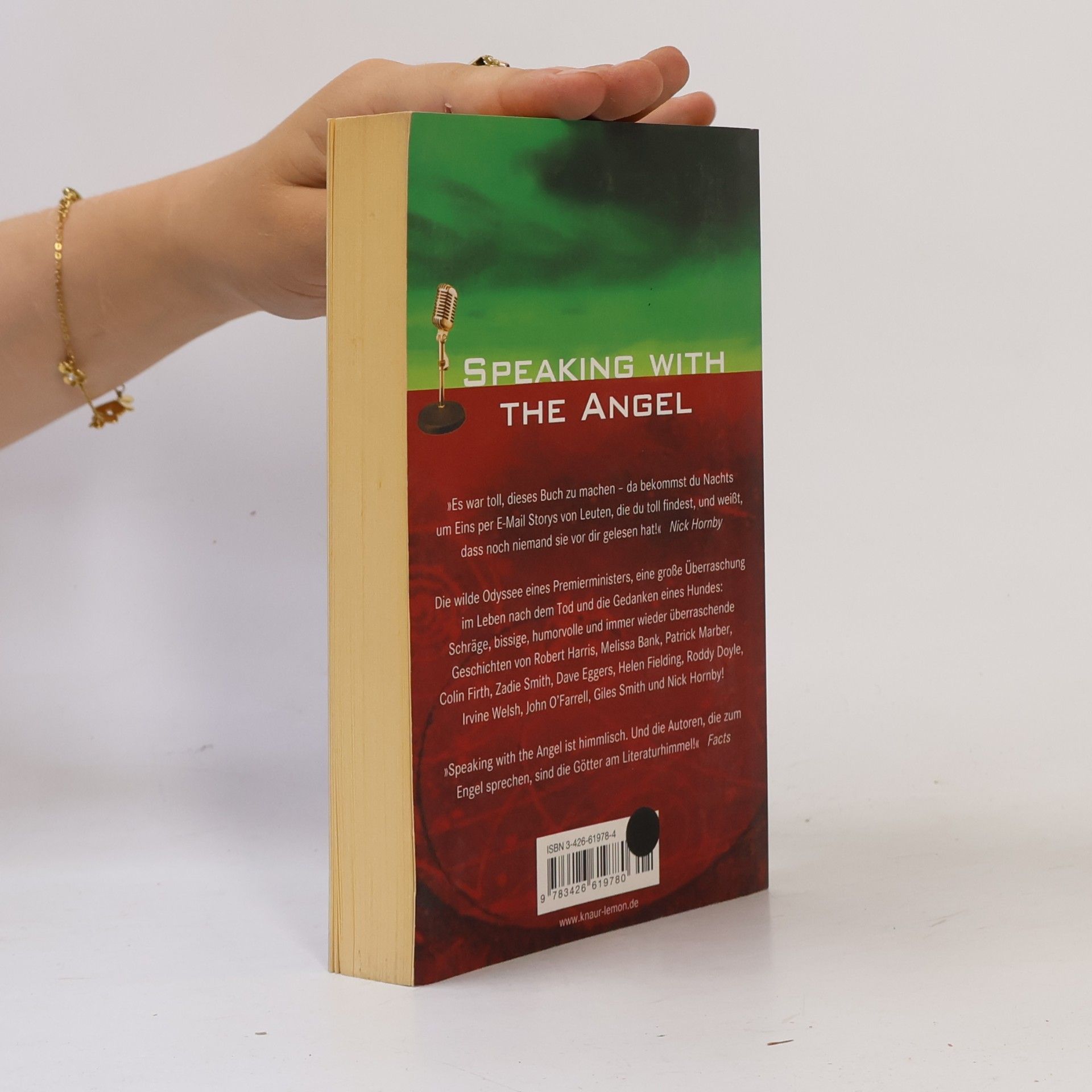 Nick Hornby Speaking with the Angel