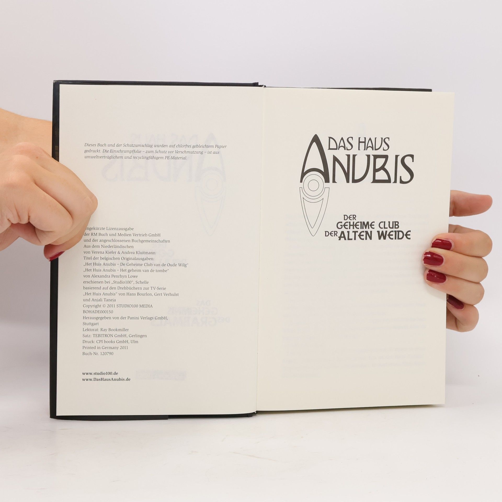 Various authors Das Haus Anubis. Der Geheime Club der alten Weide