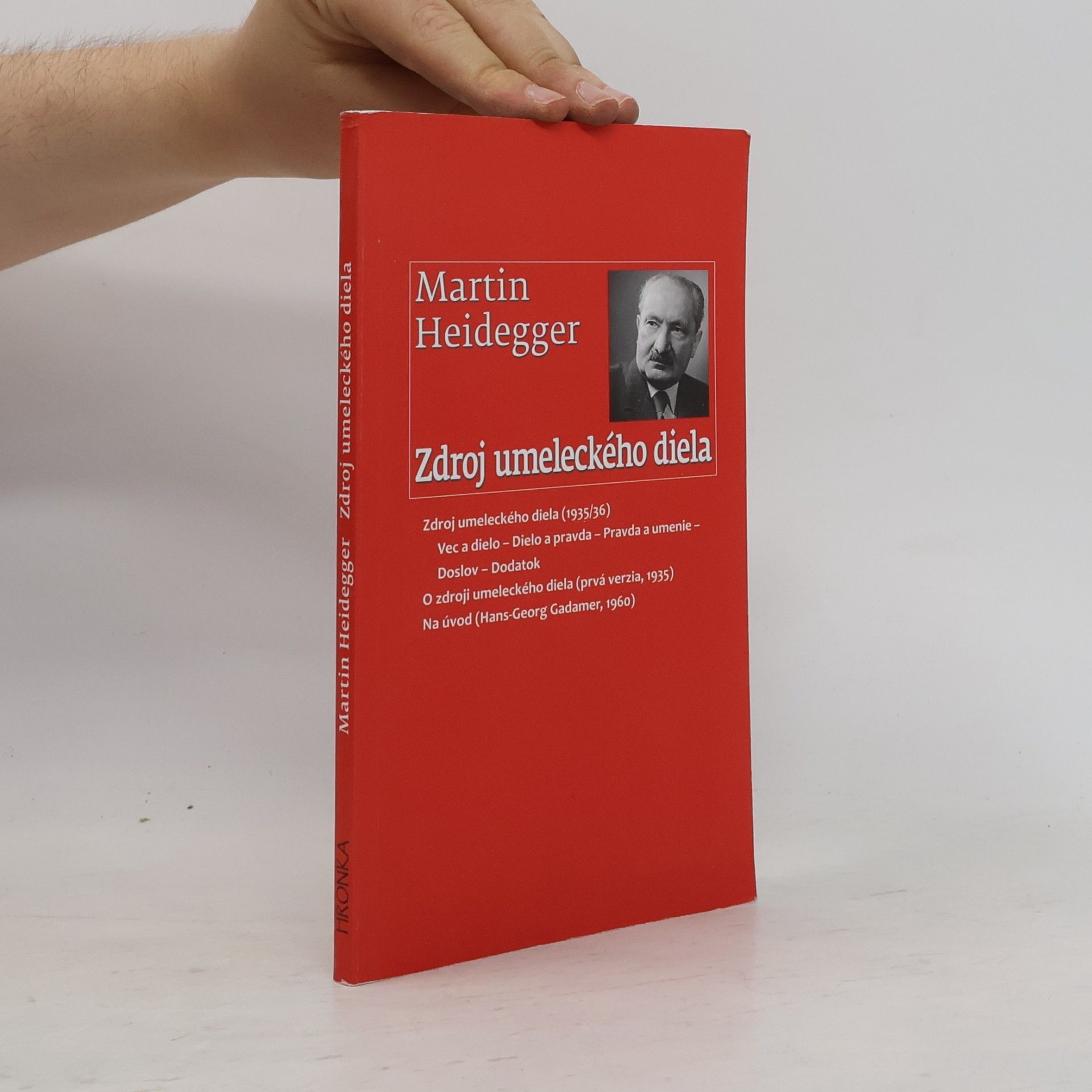 Martin Heidegger Zdroj umeleckého diela