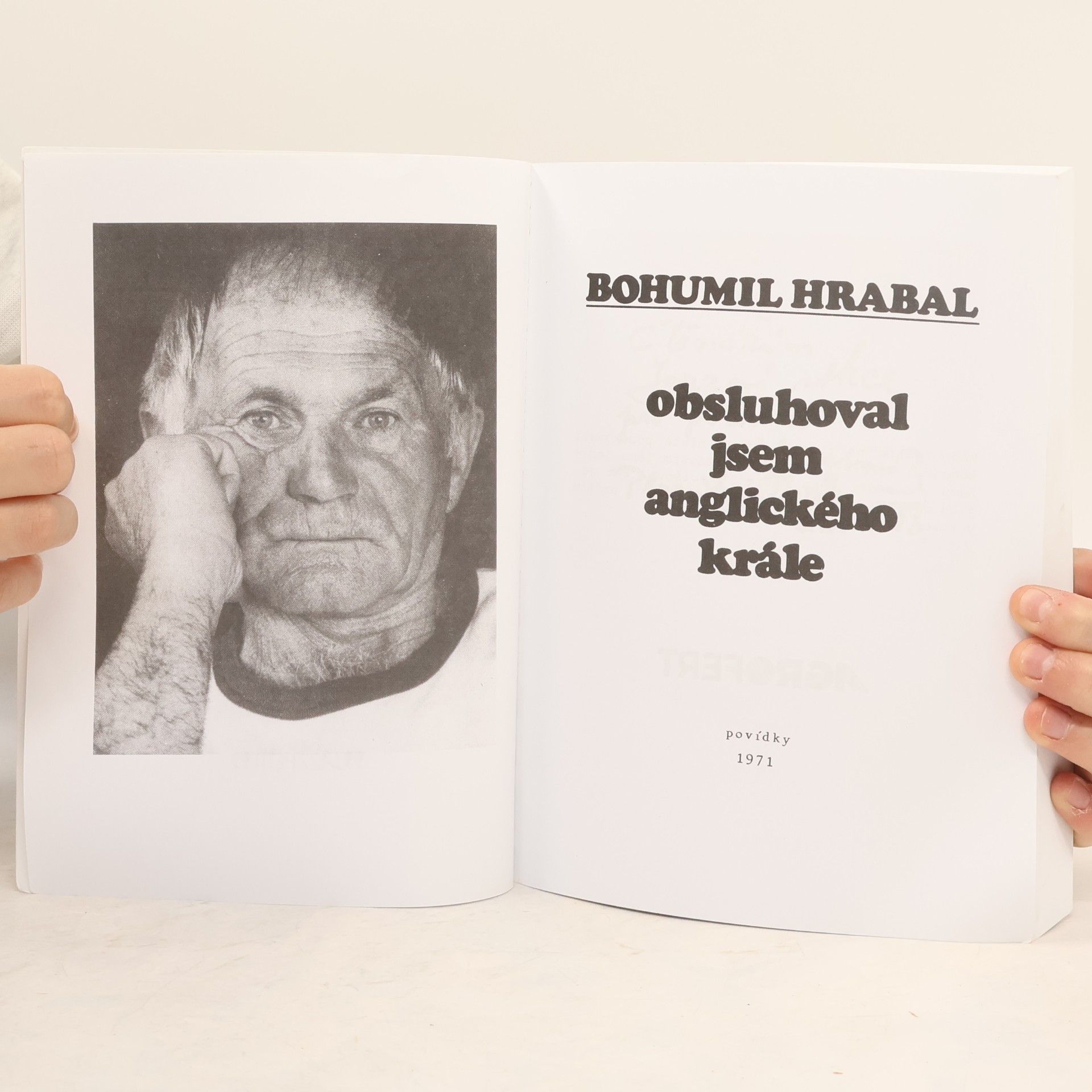 Bohumil Hrabal Obsluhoval jsem anglického krále