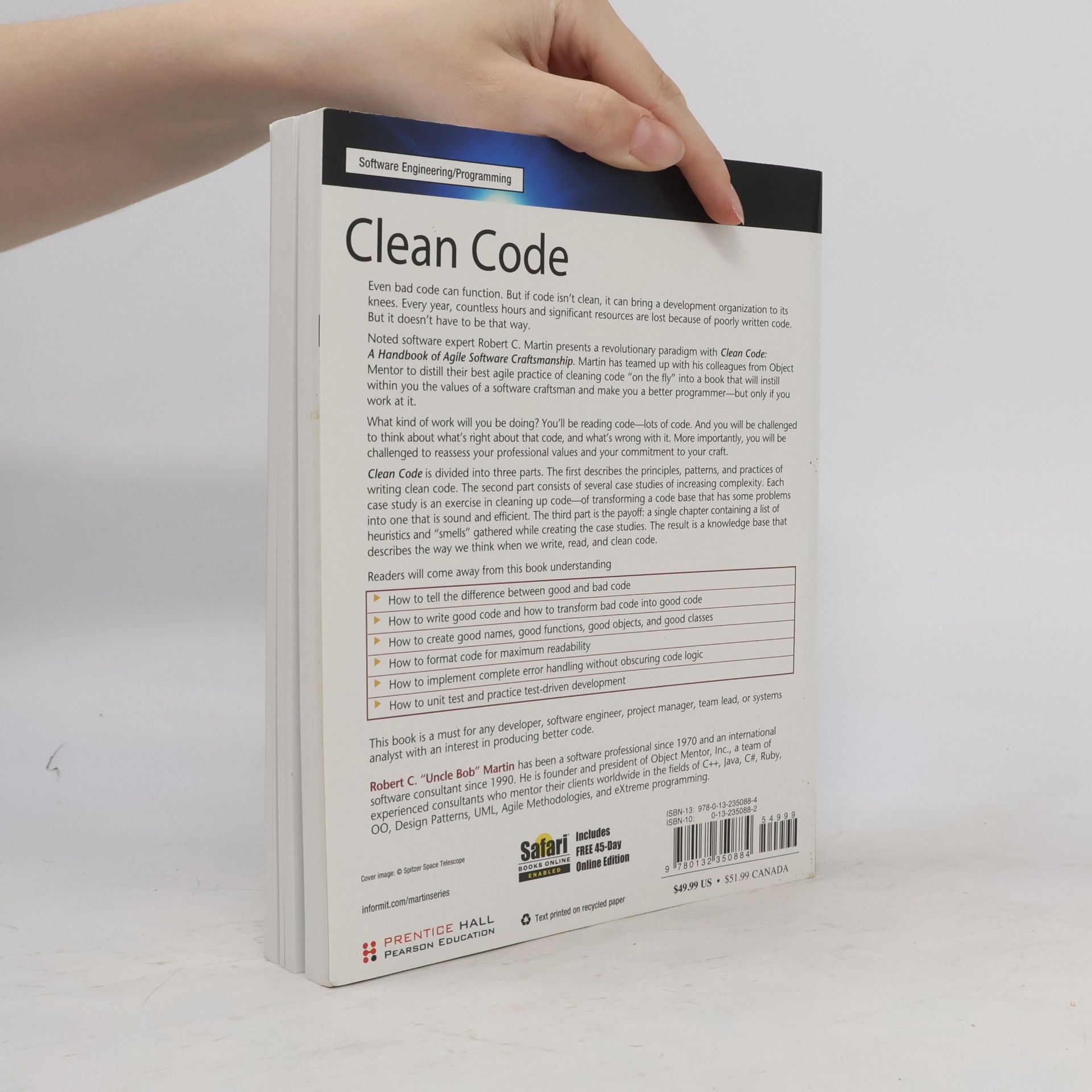 Autorenkollektiv Clean code: a handbook of agile software craftsmanship