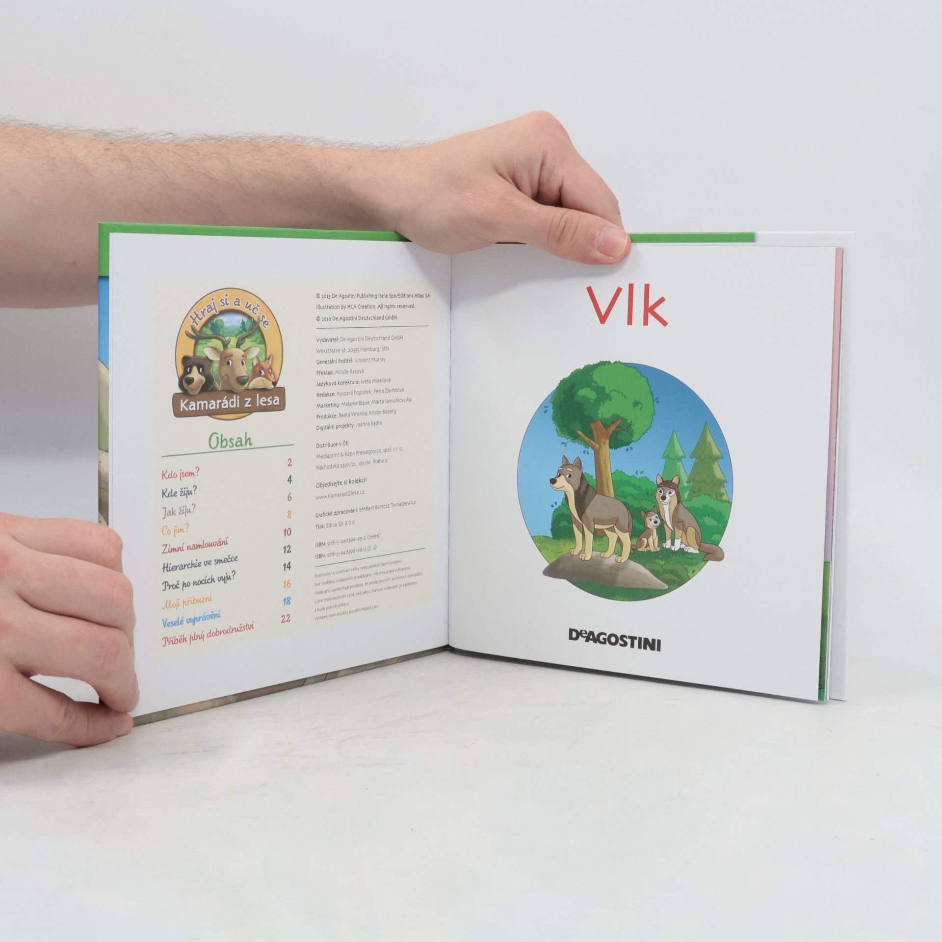 Kolektiv autorů Bydlím v lese 3. Vlk