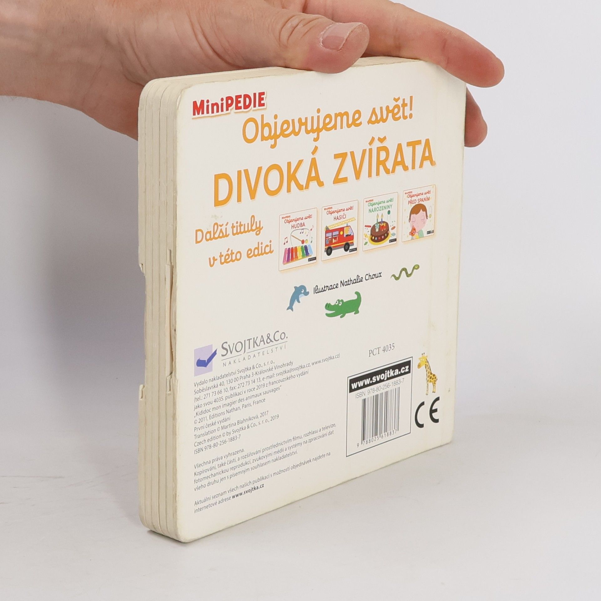 Nathalie Choux Objevujeme svět! Divoká zvířata