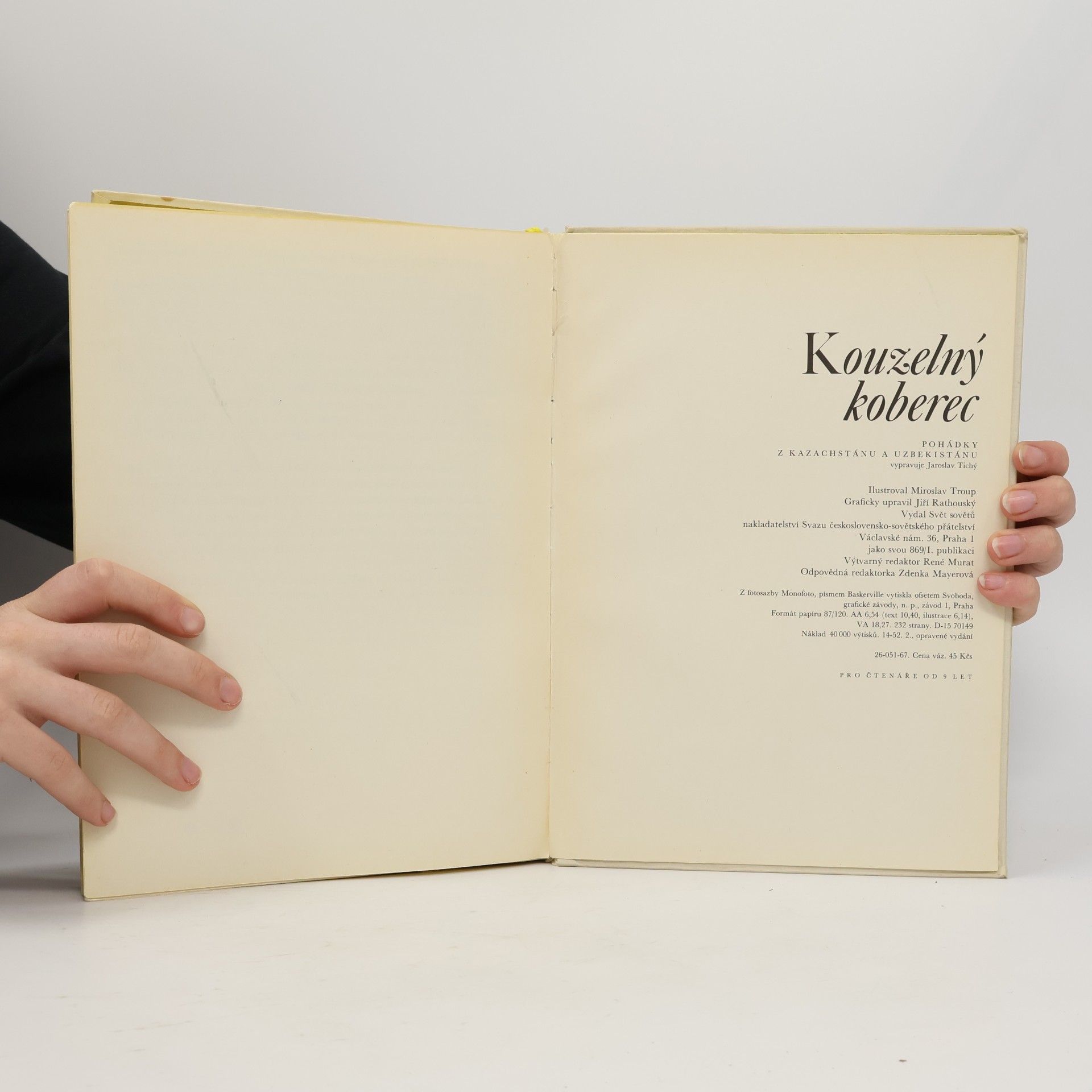 Jaroslav Tichý Kouzelný koberec
